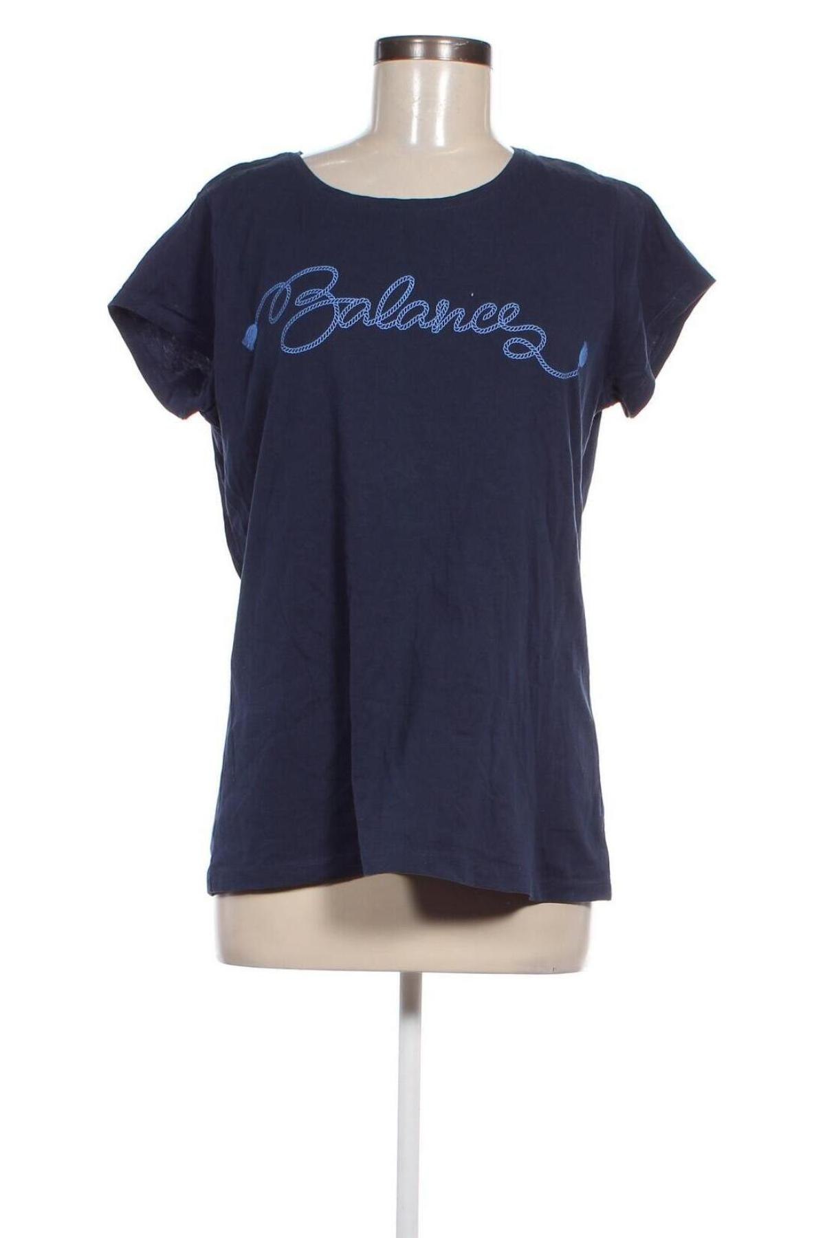 Damen T-Shirt Beloved, Größe XL, Farbe Blau, Preis 5,49 €