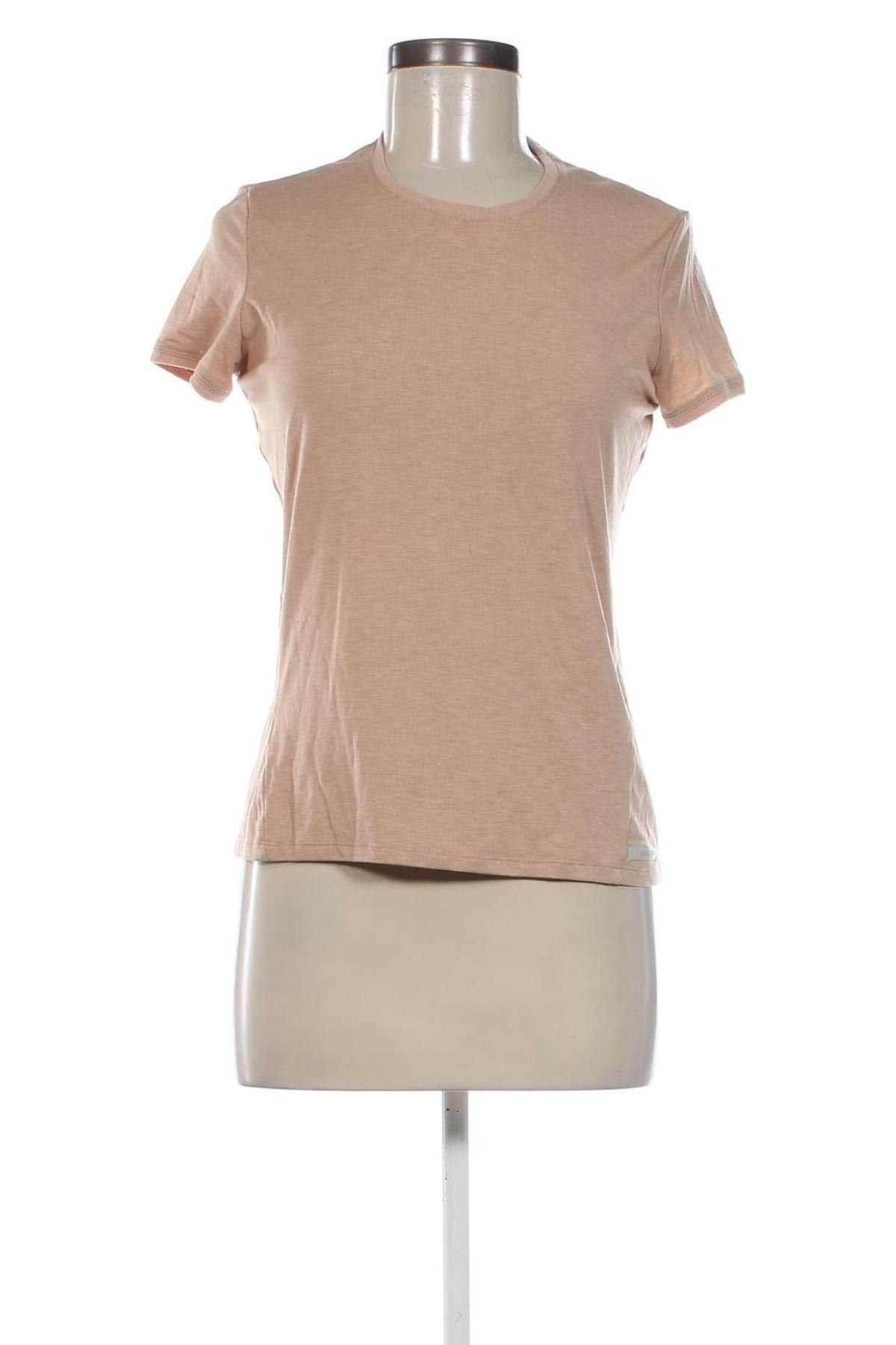 Damen T-Shirt Decathlon, Größe S, Farbe Beige, Preis € 3,99