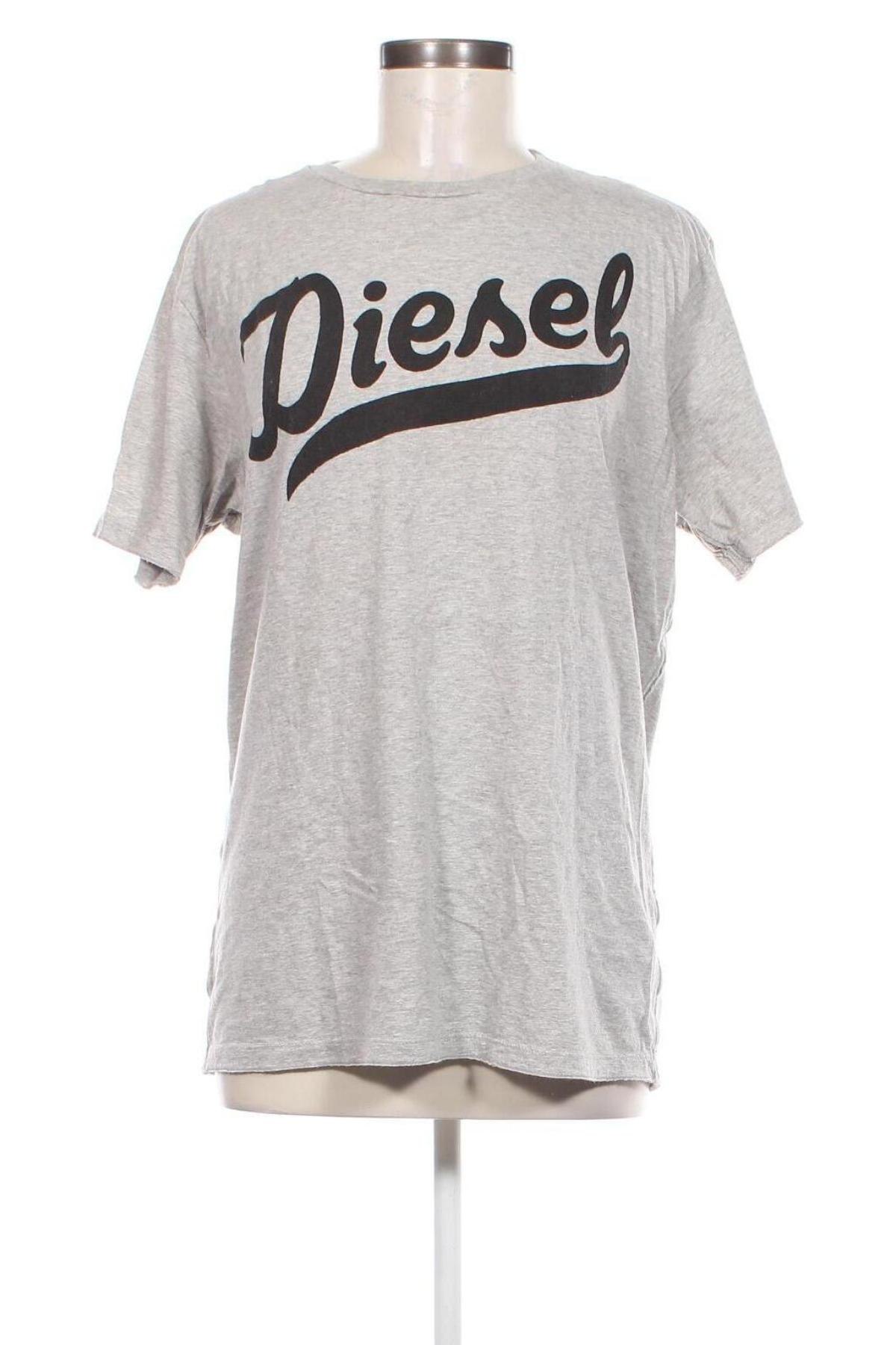 Damen T-Shirt Diesel, Größe L, Farbe Grau, Preis 43,49 €