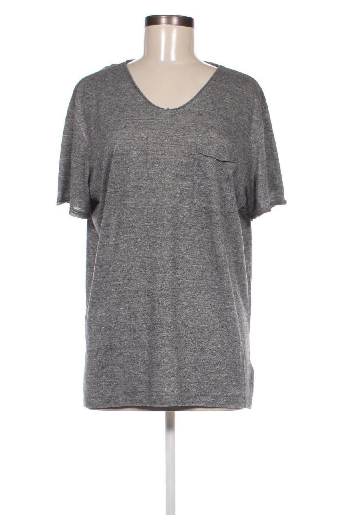 Damen T-Shirt H&M, Größe L, Farbe Grau, Preis € 4,49