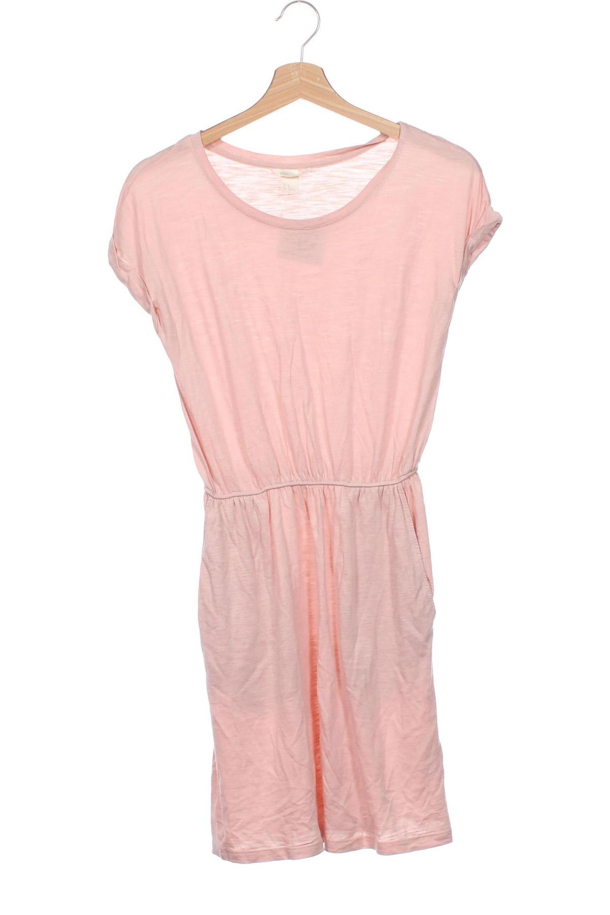 Kleid H&M, Größe XS, Farbe Rosa, Preis € 4,99