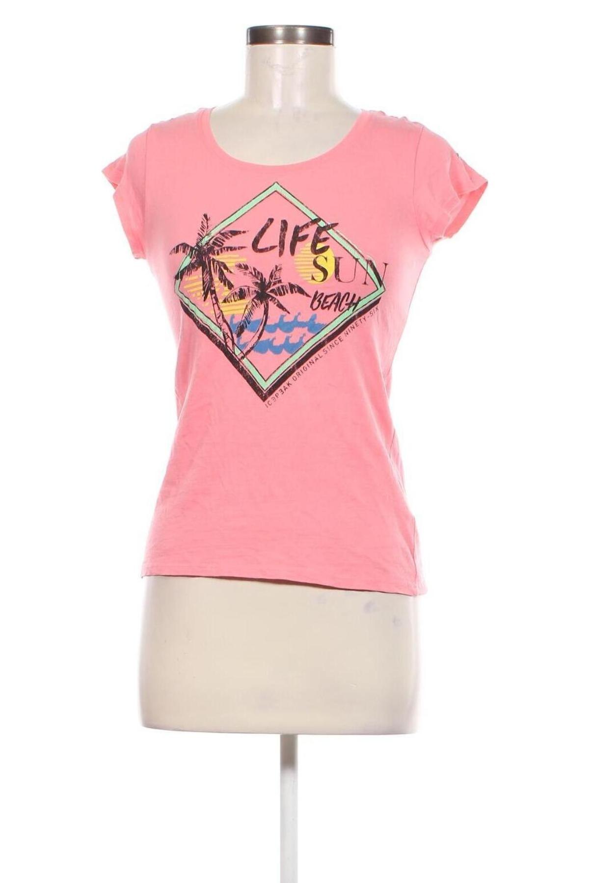 Damen T-Shirt Icepeak, Größe S, Farbe Rosa, Preis € 8,49