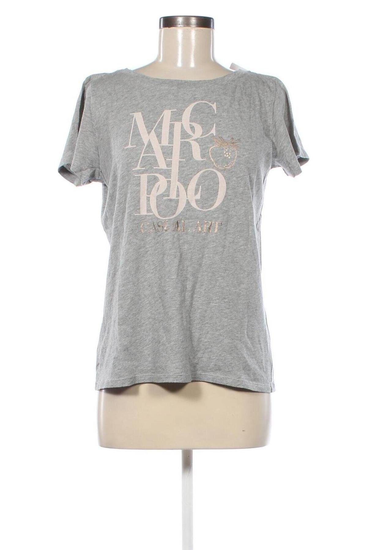 Γυναικείο t-shirt Marc O'Polo, Μέγεθος M, Χρώμα Γκρί, Τιμή 10,99 €