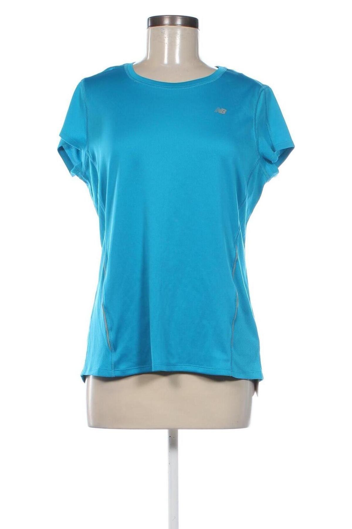 Damen T-Shirt New Balance, Größe XL, Farbe Blau, Preis 13,81 €