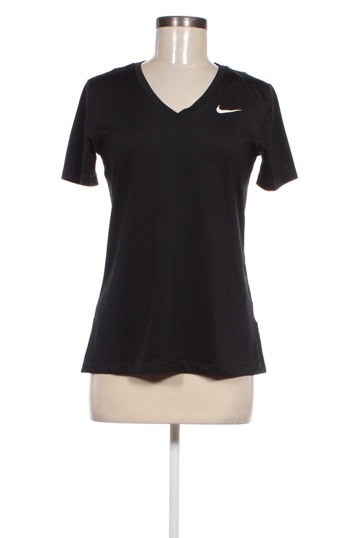 Γυναικείο t-shirt Nike, Μέγεθος M, Χρώμα Μαύρο, Τιμή 14,00 €