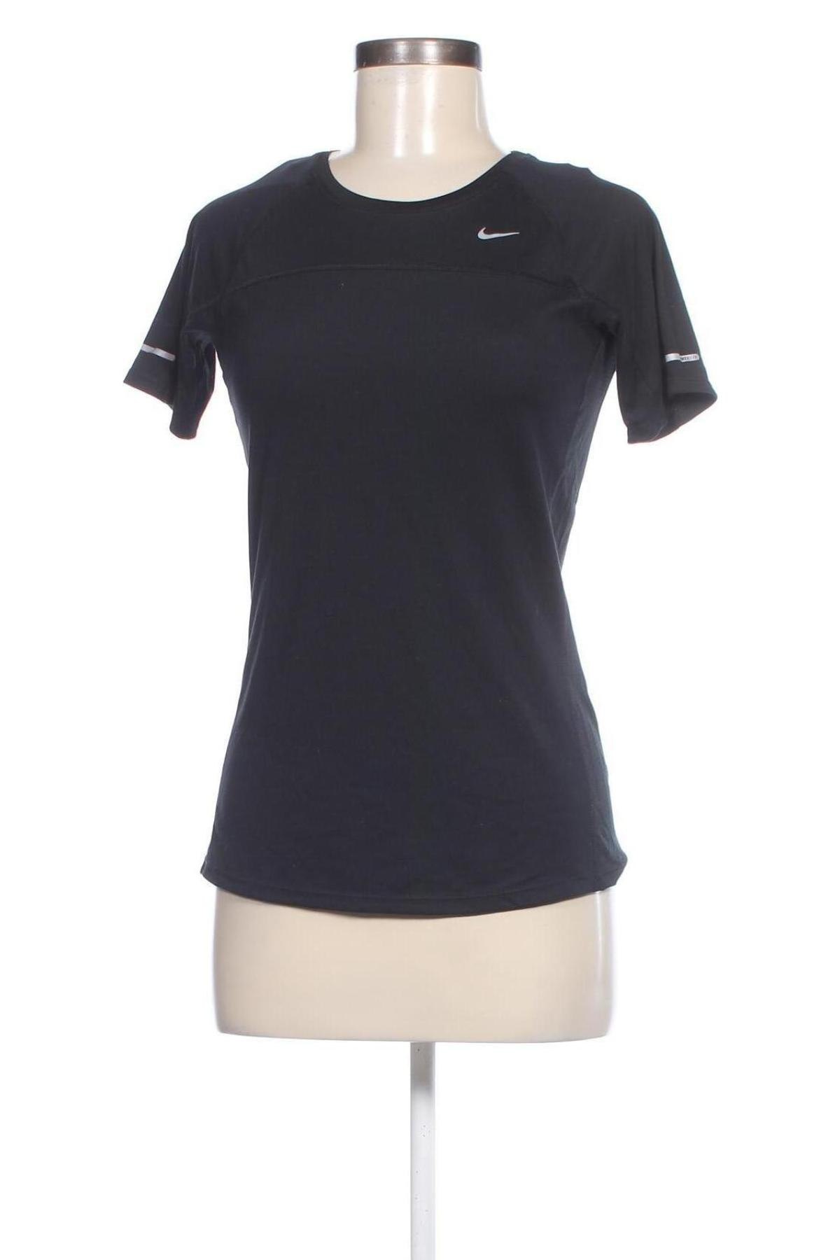 Damen T-Shirt Nike, Größe S, Farbe Schwarz, Preis 18,49 €