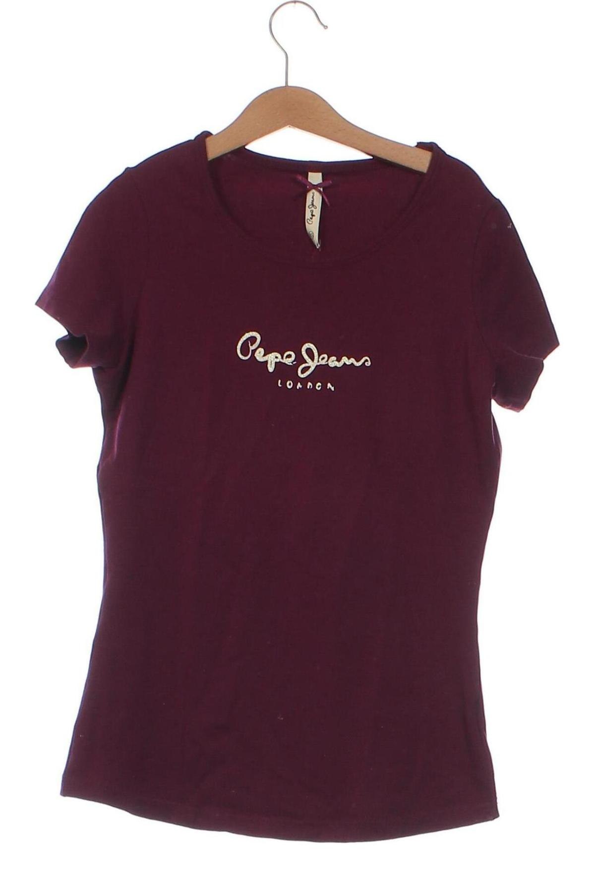 Damen T-Shirt Pepe Jeans, Größe XS, Farbe Rosa, Preis 14,00 €