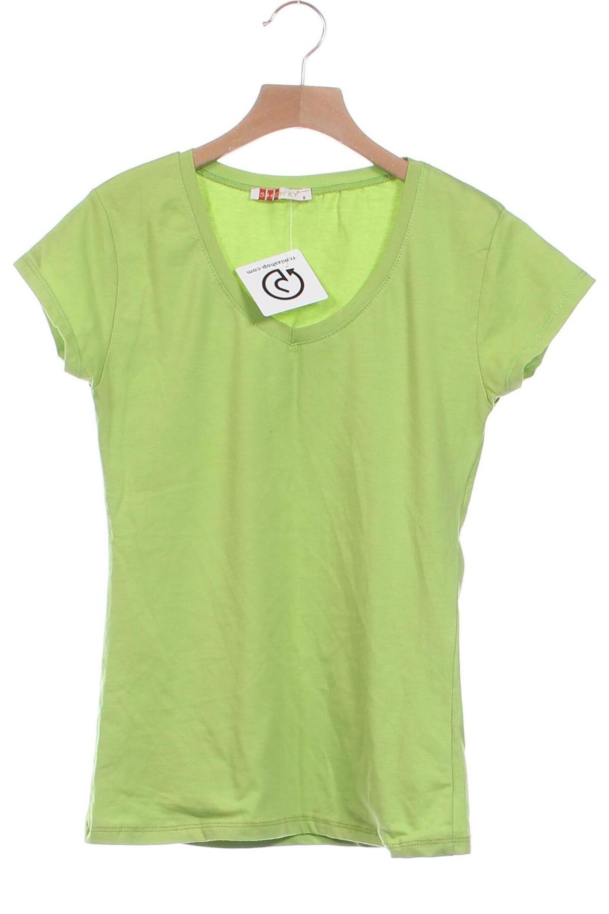 Damen T-Shirt Shewky, Größe XS, Farbe Grün, Preis € 8,70