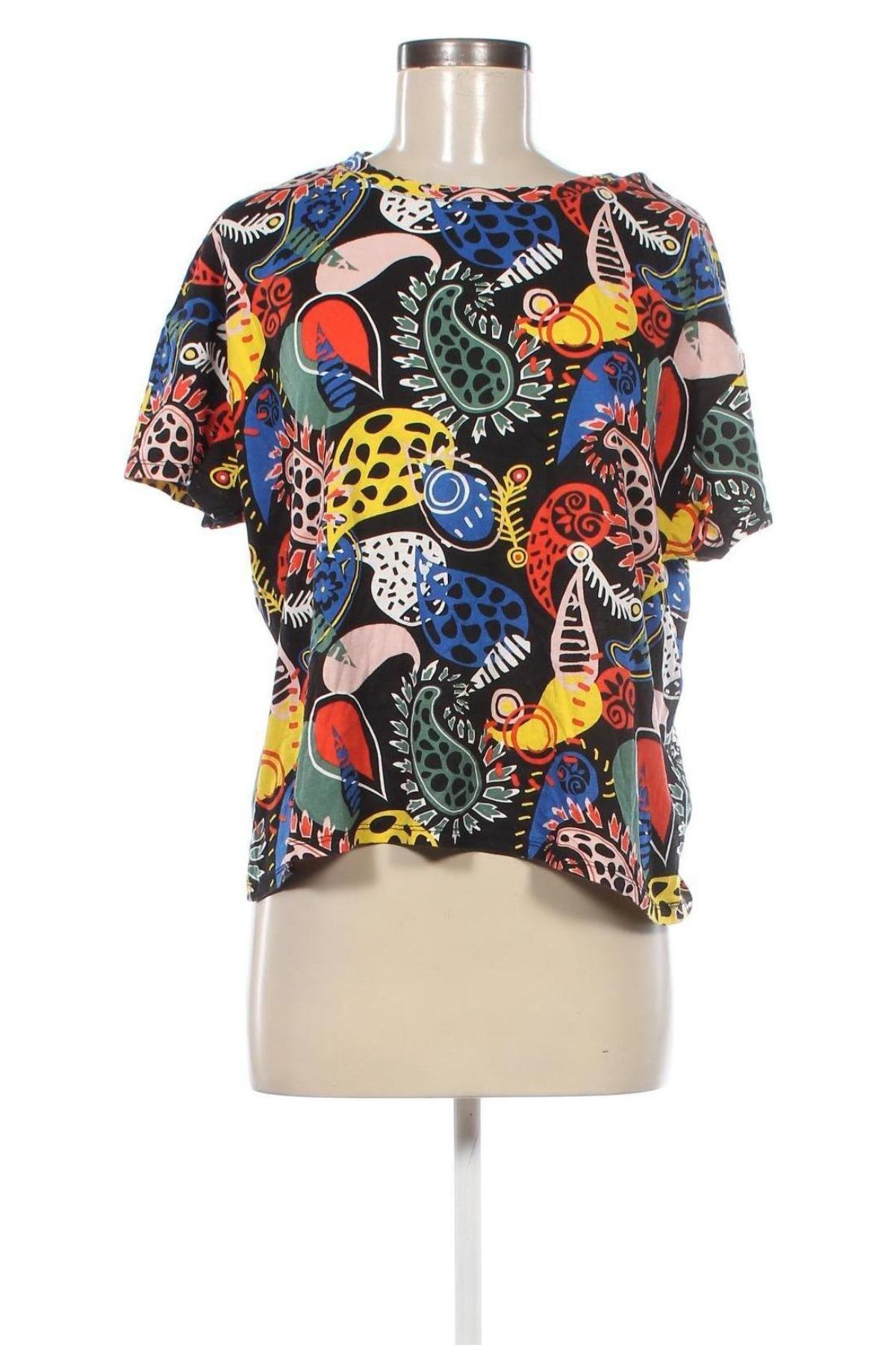 Tricou de femei Zara Trafaluc, Mărime M, Culoare Multicolor, Preț 27,99 Lei