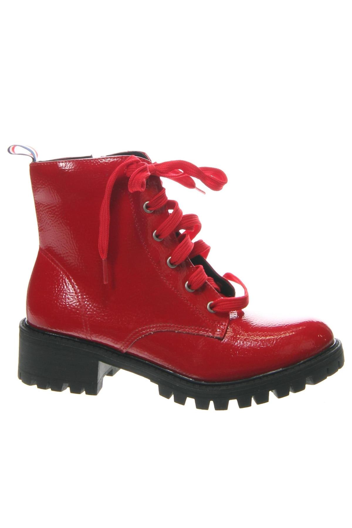 Damen Stiefeletten Ambellis, Größe 37, Farbe Rot, Preis € 32,00