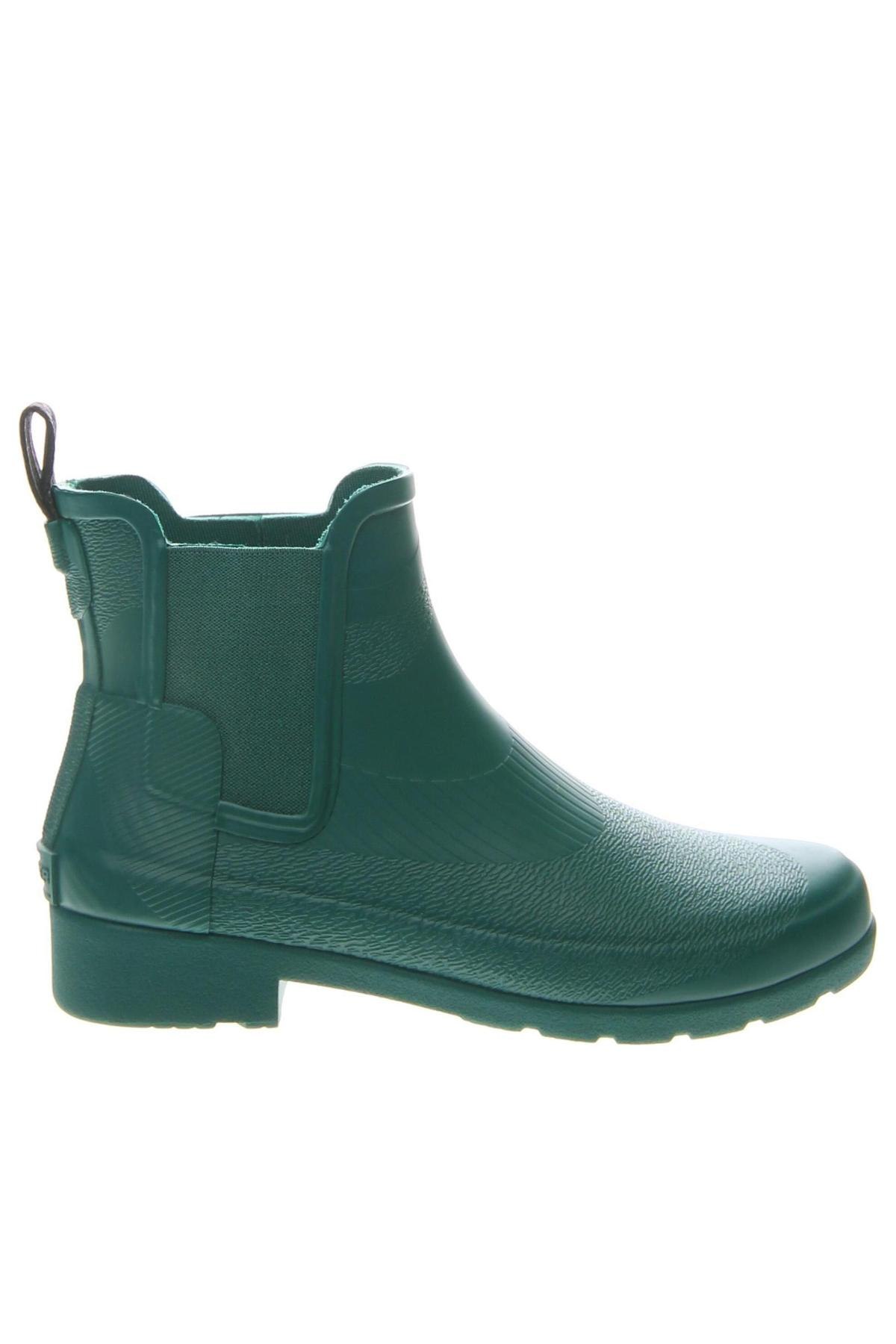 Damen Stiefeletten Hunter, Größe 36, Farbe Grün, Preis 34,99 €