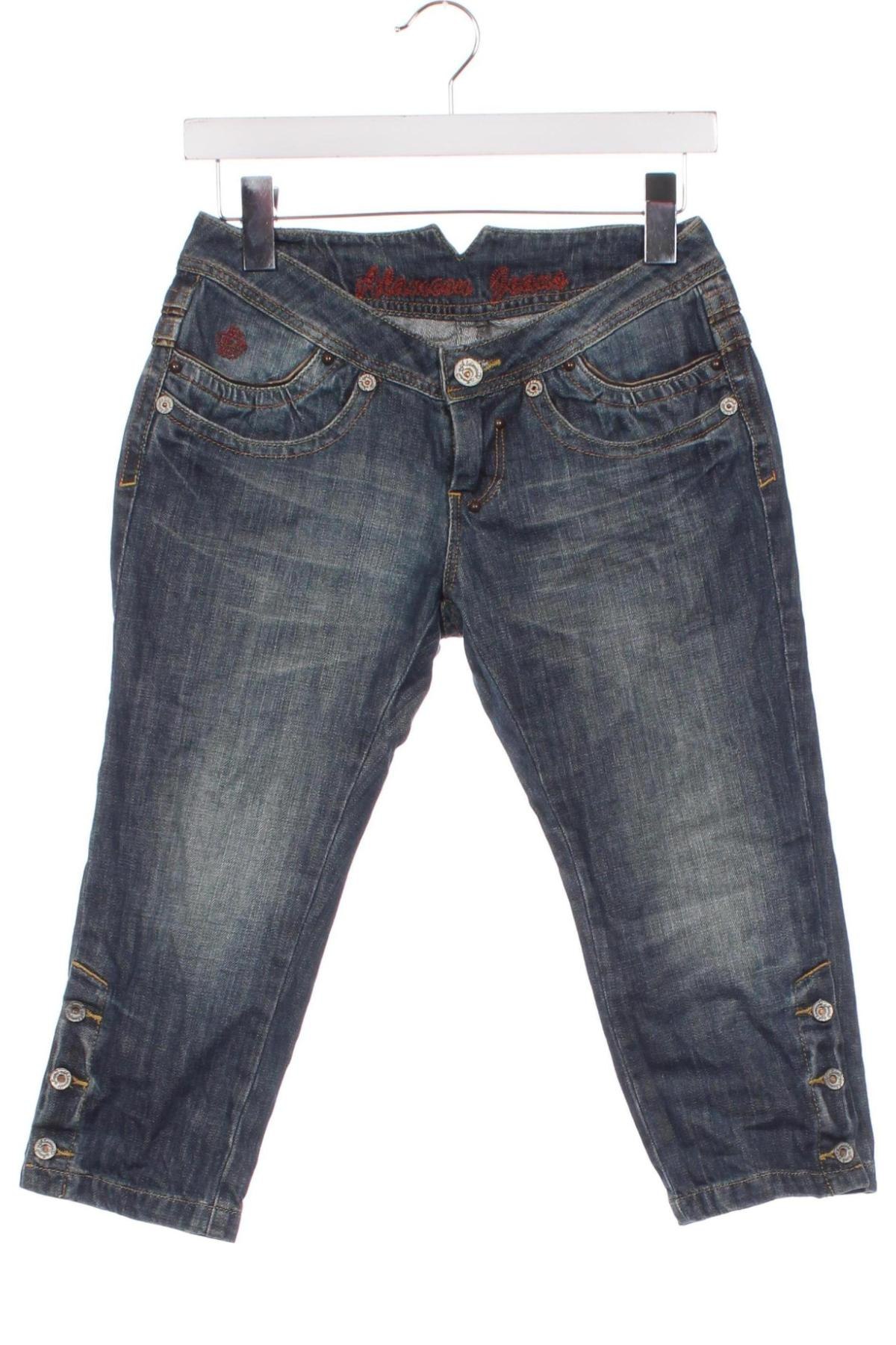 Damskie jeansy Alamcon Jeans, Rozmiar M, Kolor Niebieski, Cena 48,99 zł