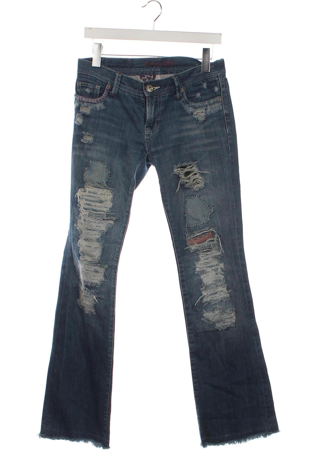 Damskie jeansy American Eagle, Rozmiar M, Kolor Niebieski, Cena 42,99 zł