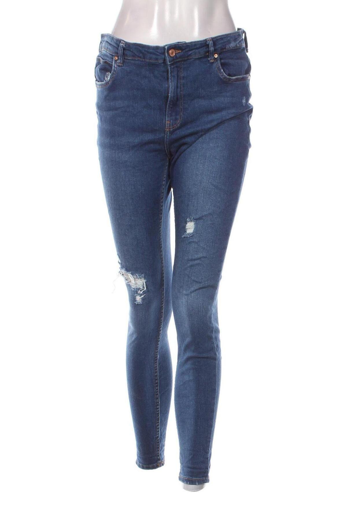 Damen Jeans Bershka, Größe L, Farbe Blau, Preis € 10,49