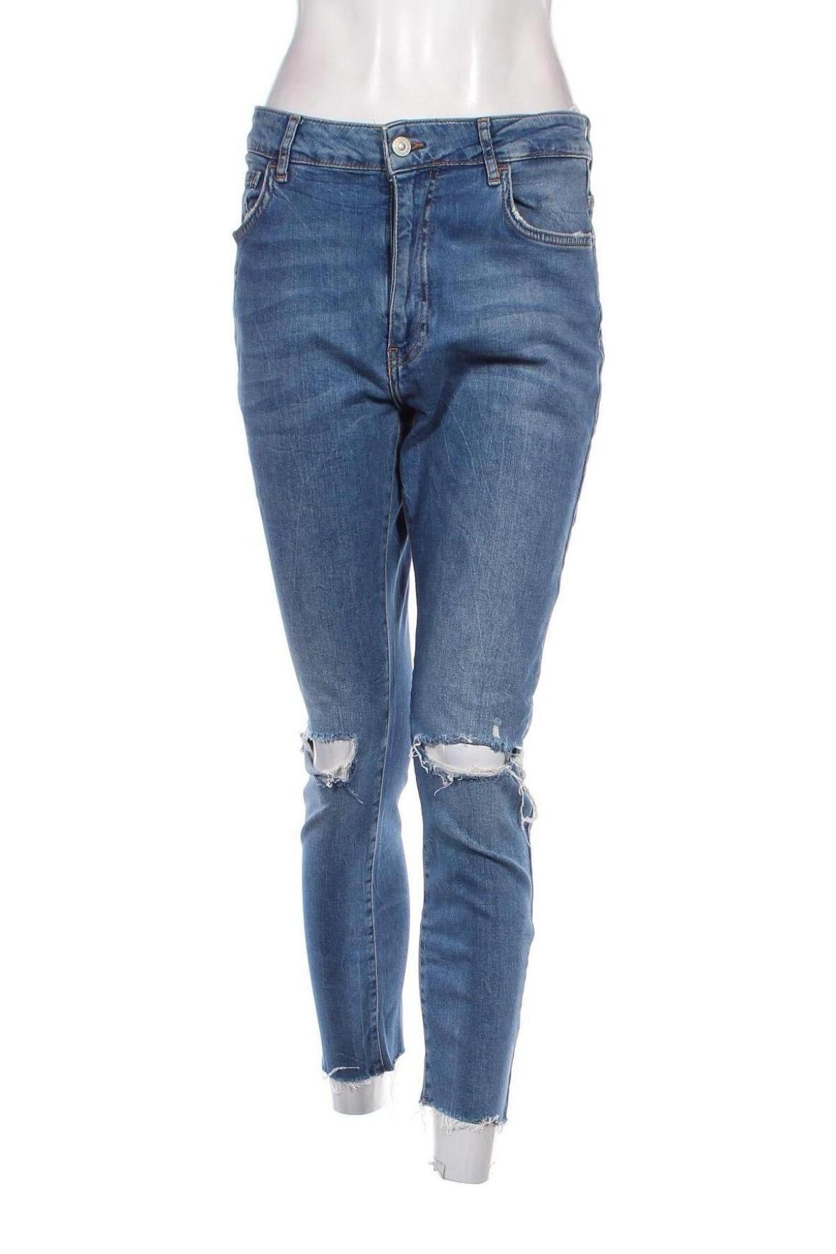 Damen Jeans Bershka, Größe L, Farbe Blau, Preis € 8,99