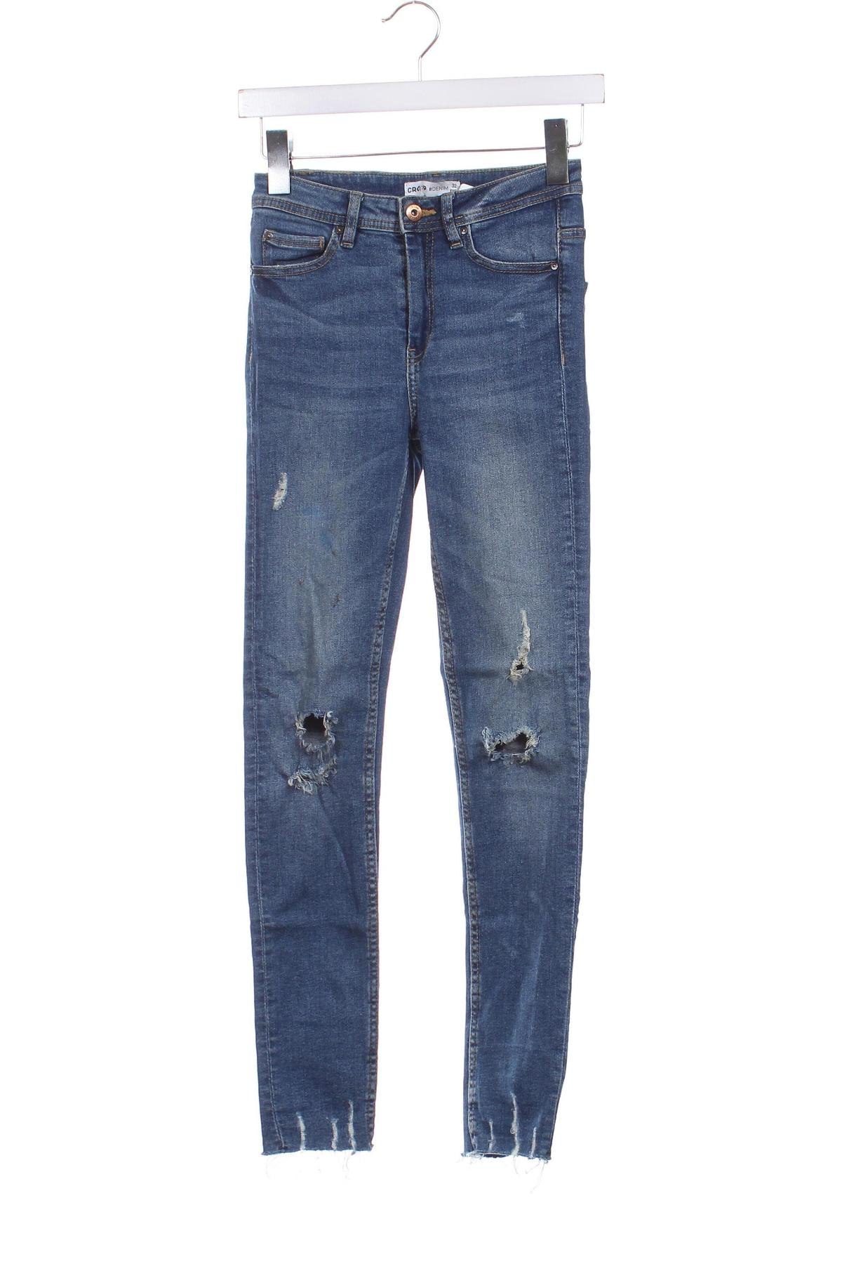 Damen Jeans Cropp, Größe XXS, Farbe Blau, Preis € 13,99