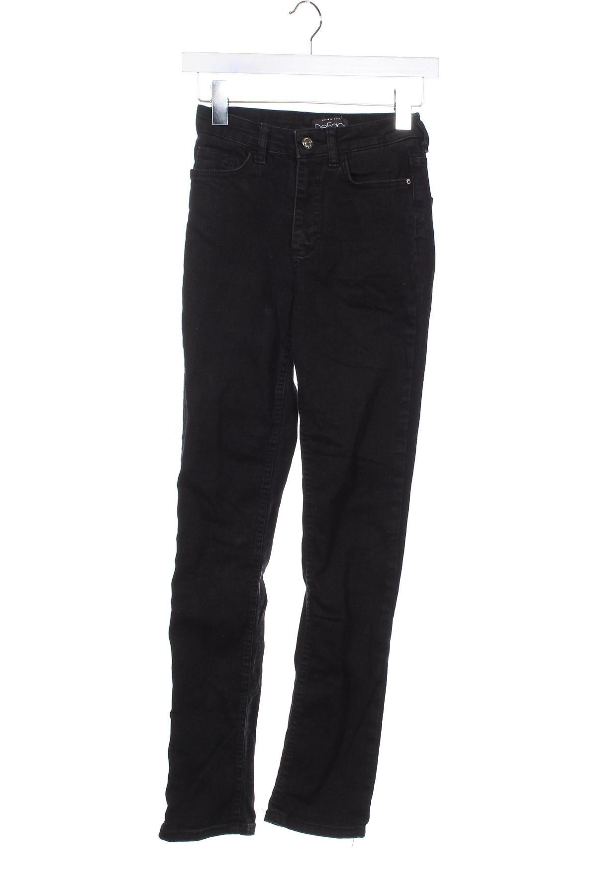 Damen Jeans Defacto, Größe XS, Farbe Schwarz, Preis 8,49 €