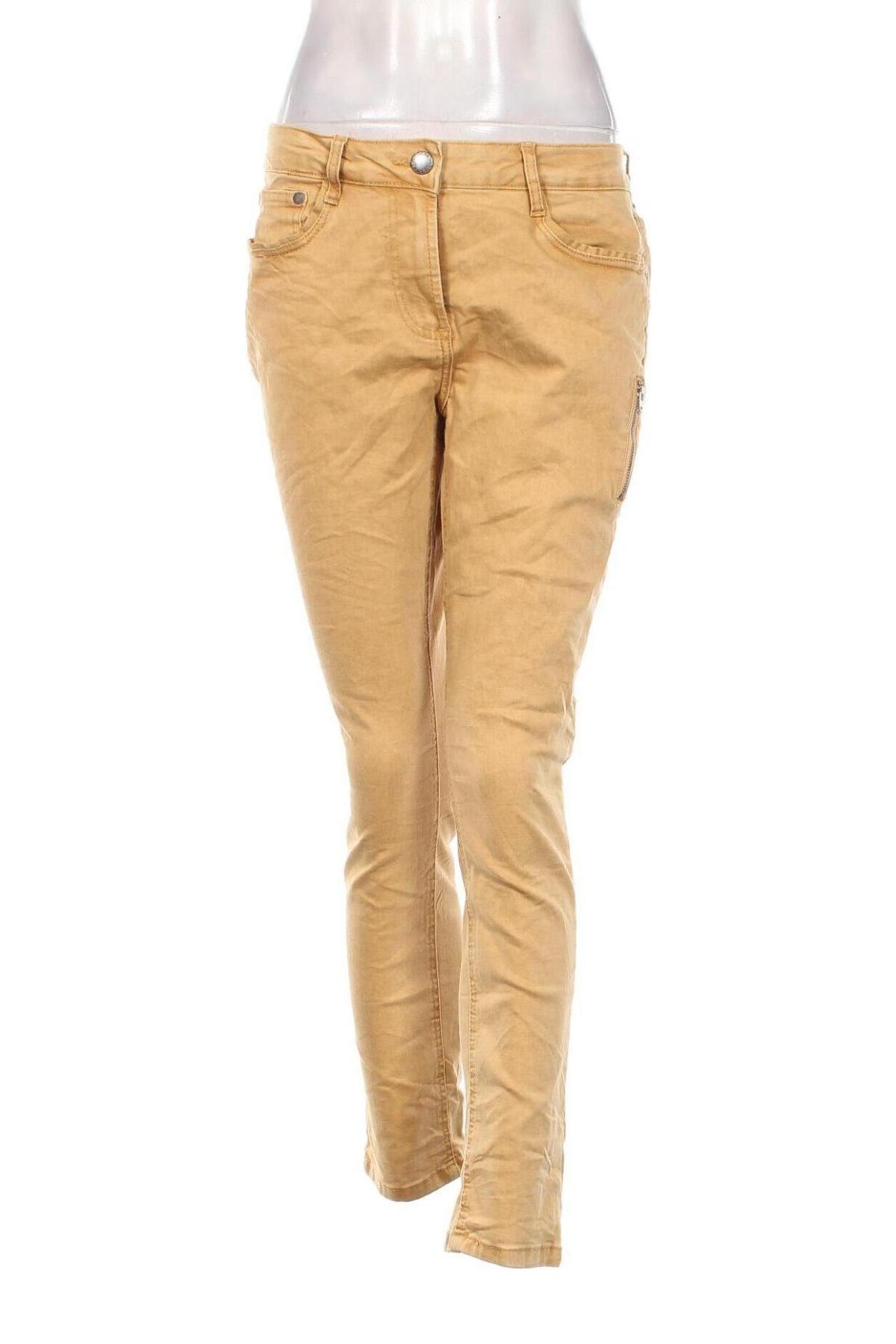 Damen Jeans Gina Benotti, Größe L, Farbe Beige, Preis € 10,49