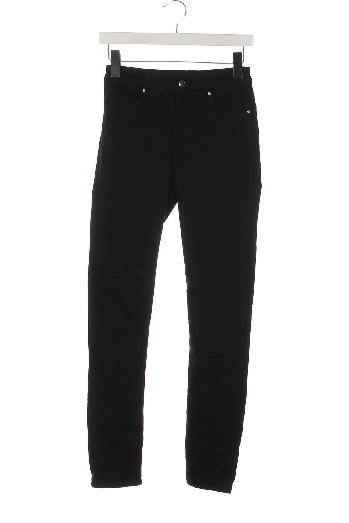 Blugi de femei H&M, Mărime XS, Culoare Negru, Preț 43,99 Lei