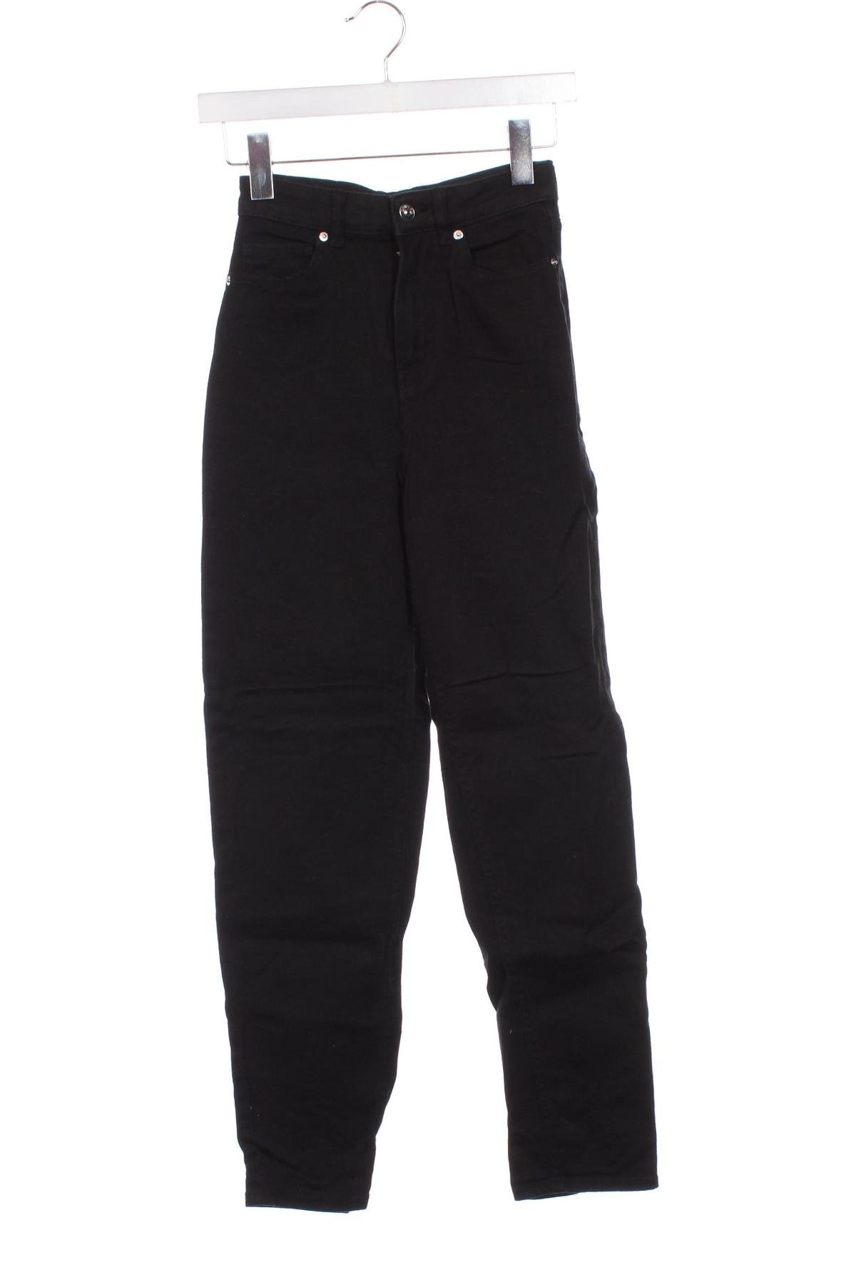 Blugi de femei H&M Divided, Mărime XXS, Culoare Negru, Preț 73,98 Lei