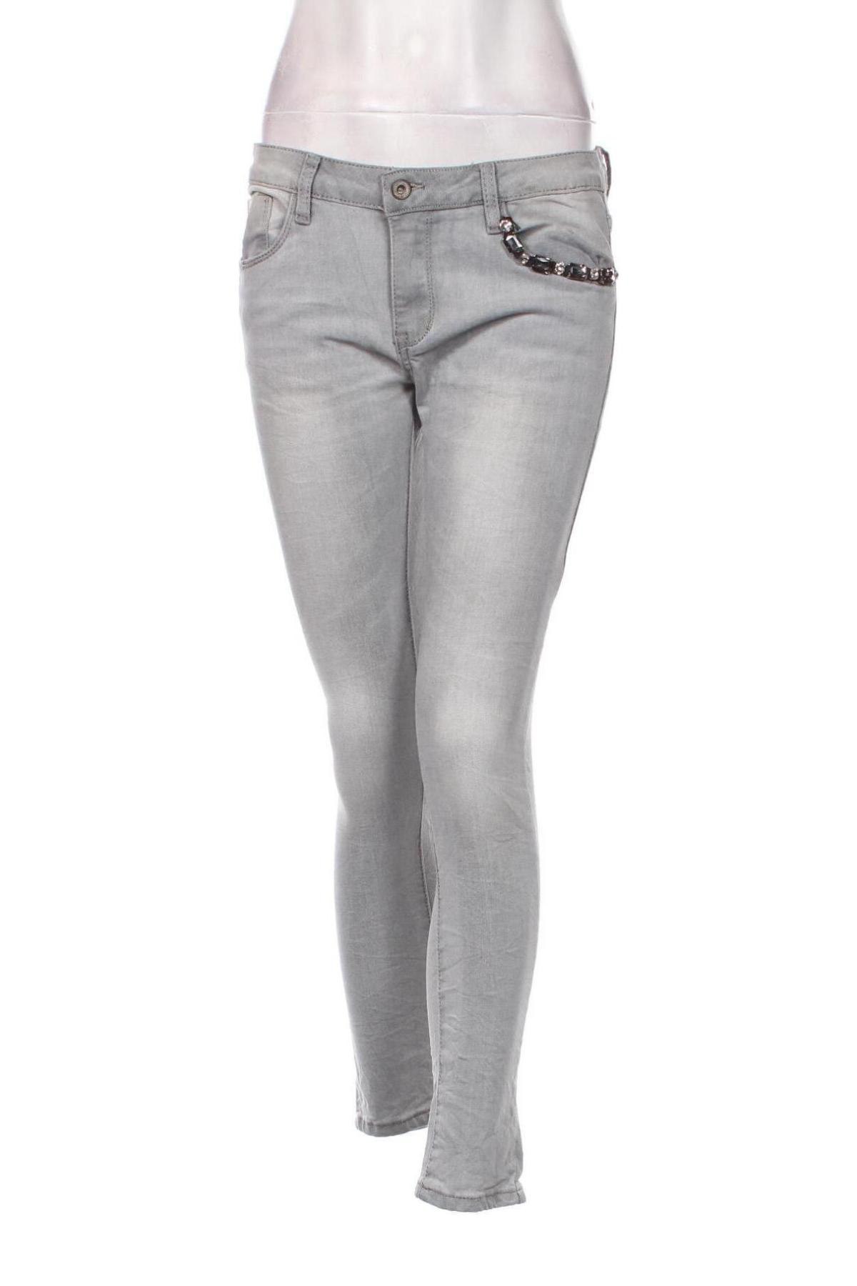 Damen Jeans Jewelly, Größe M, Farbe Grau, Preis 13,49 €