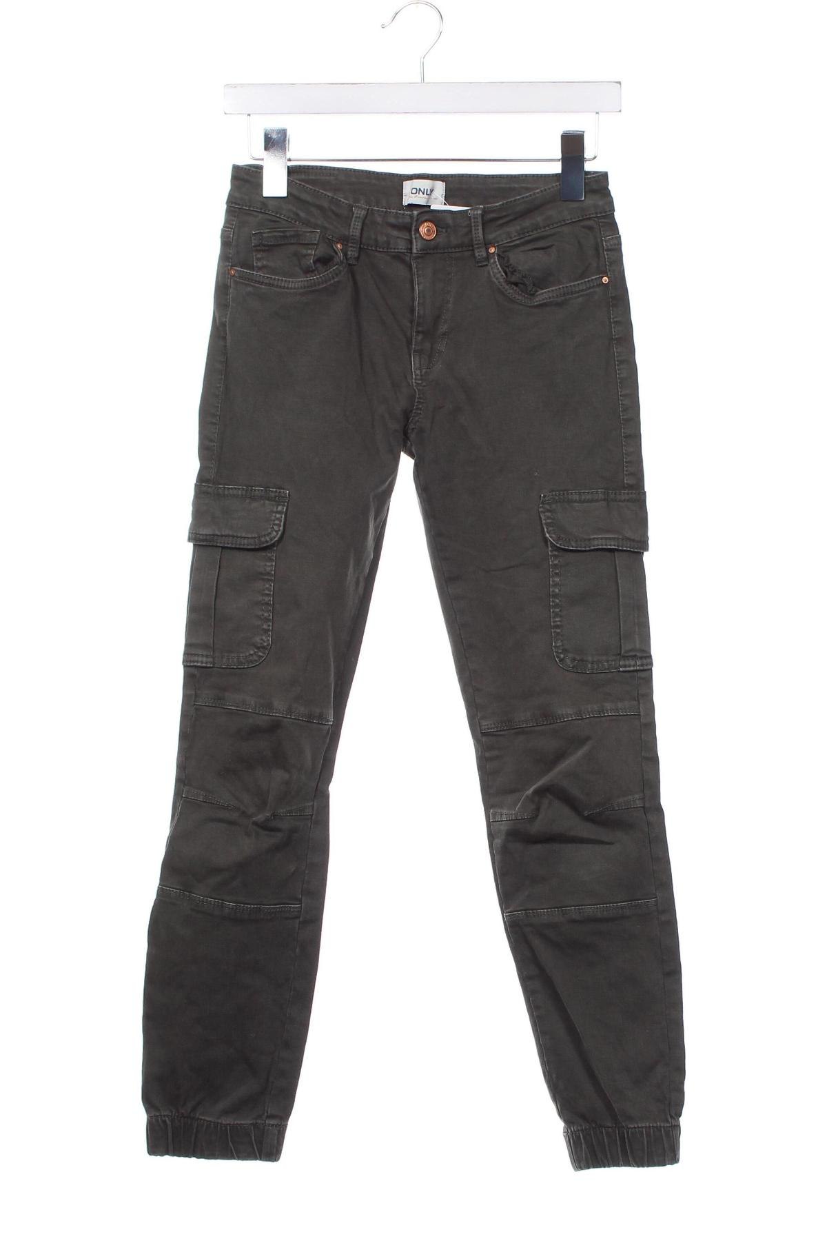 Damskie jeansy ONLY, Rozmiar S, Kolor Zielony, Cena 49,99 zł