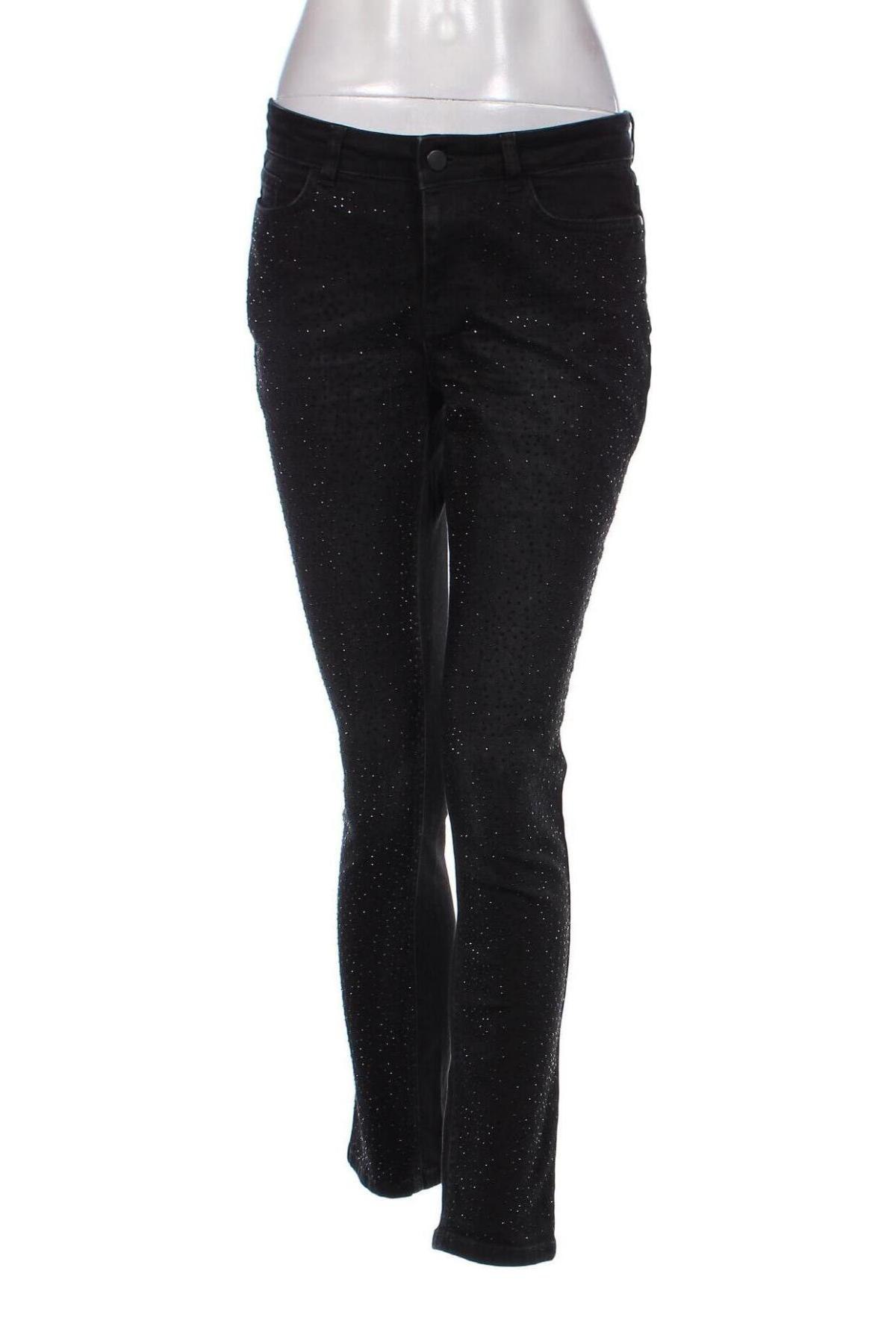 Damen Jeans Pfeffinger, Größe L, Farbe Schwarz, Preis € 9,49