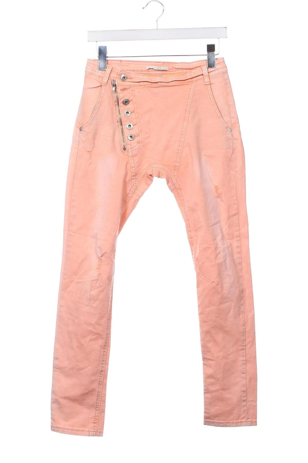 Damen Jeans Place du Jour, Größe S, Farbe Orange, Preis 9,49 €