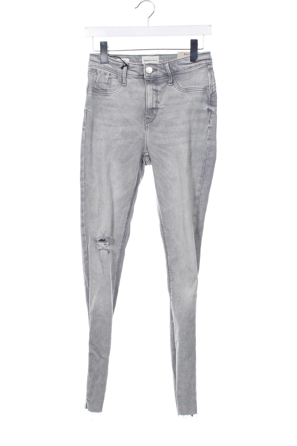 Damskie jeansy River Island, Rozmiar M, Kolor Szary, Cena 297,99 zł