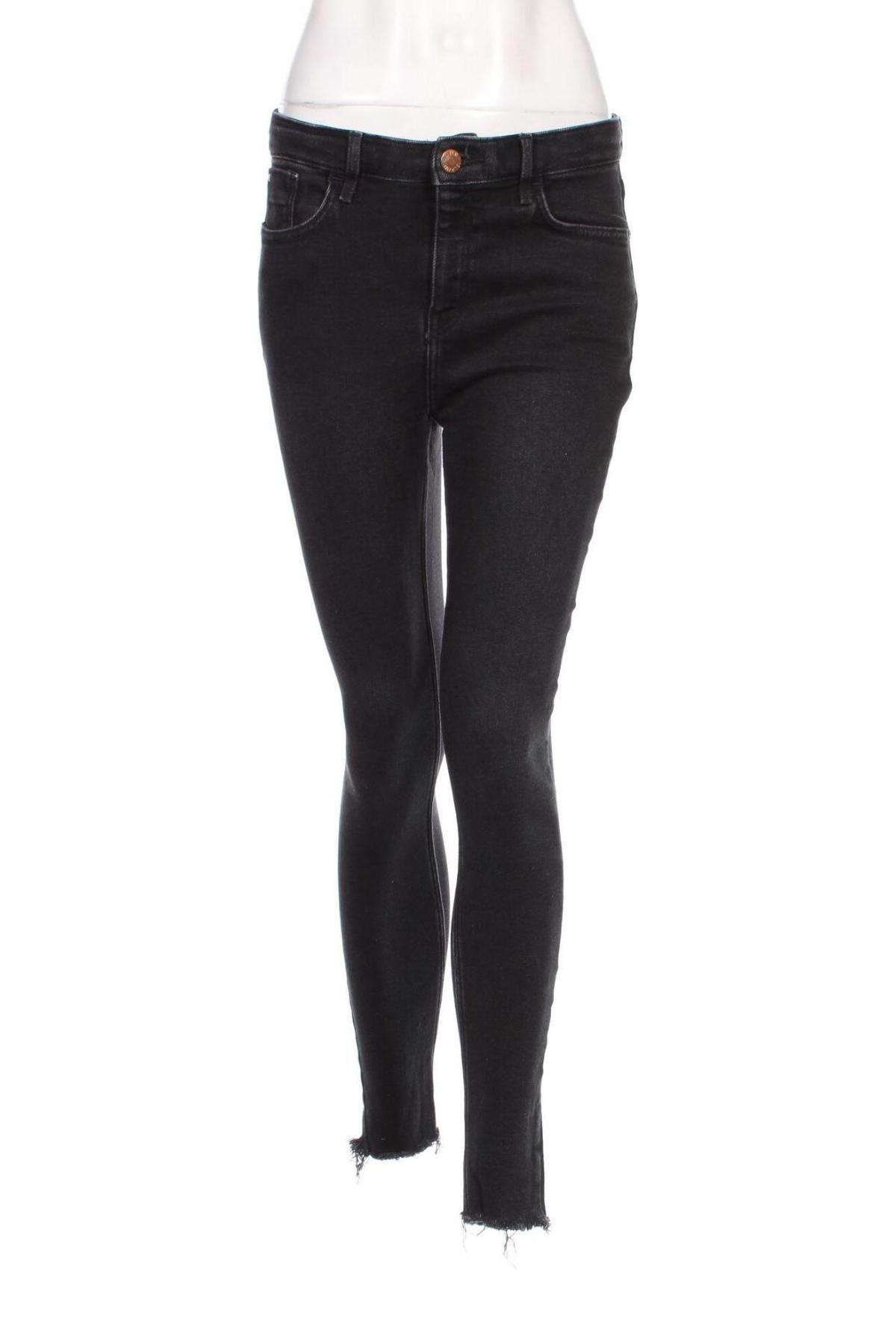 Damen Jeans River Island, Größe M, Farbe Schwarz, Preis € 11,99