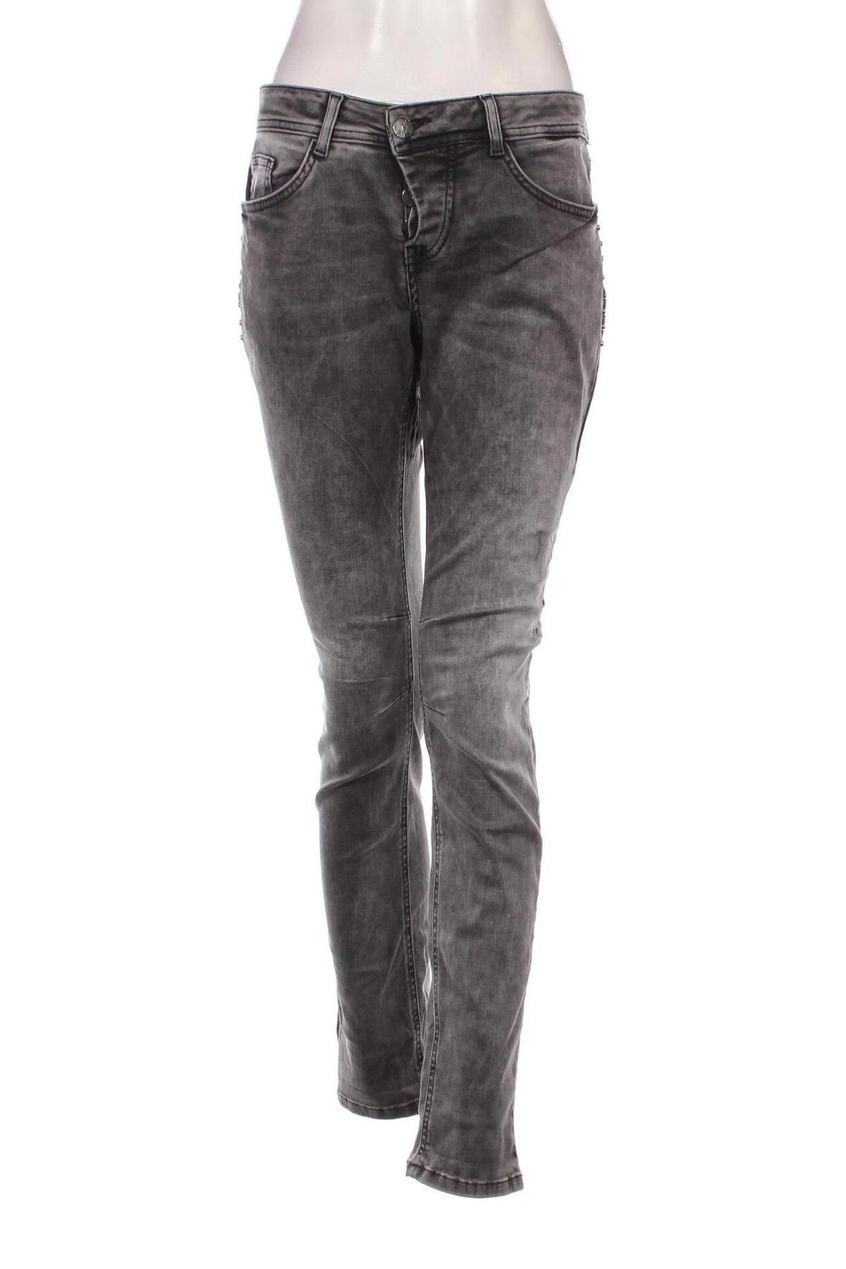 Damen Jeans Street One, Größe M, Farbe Grau, Preis 14,99 €