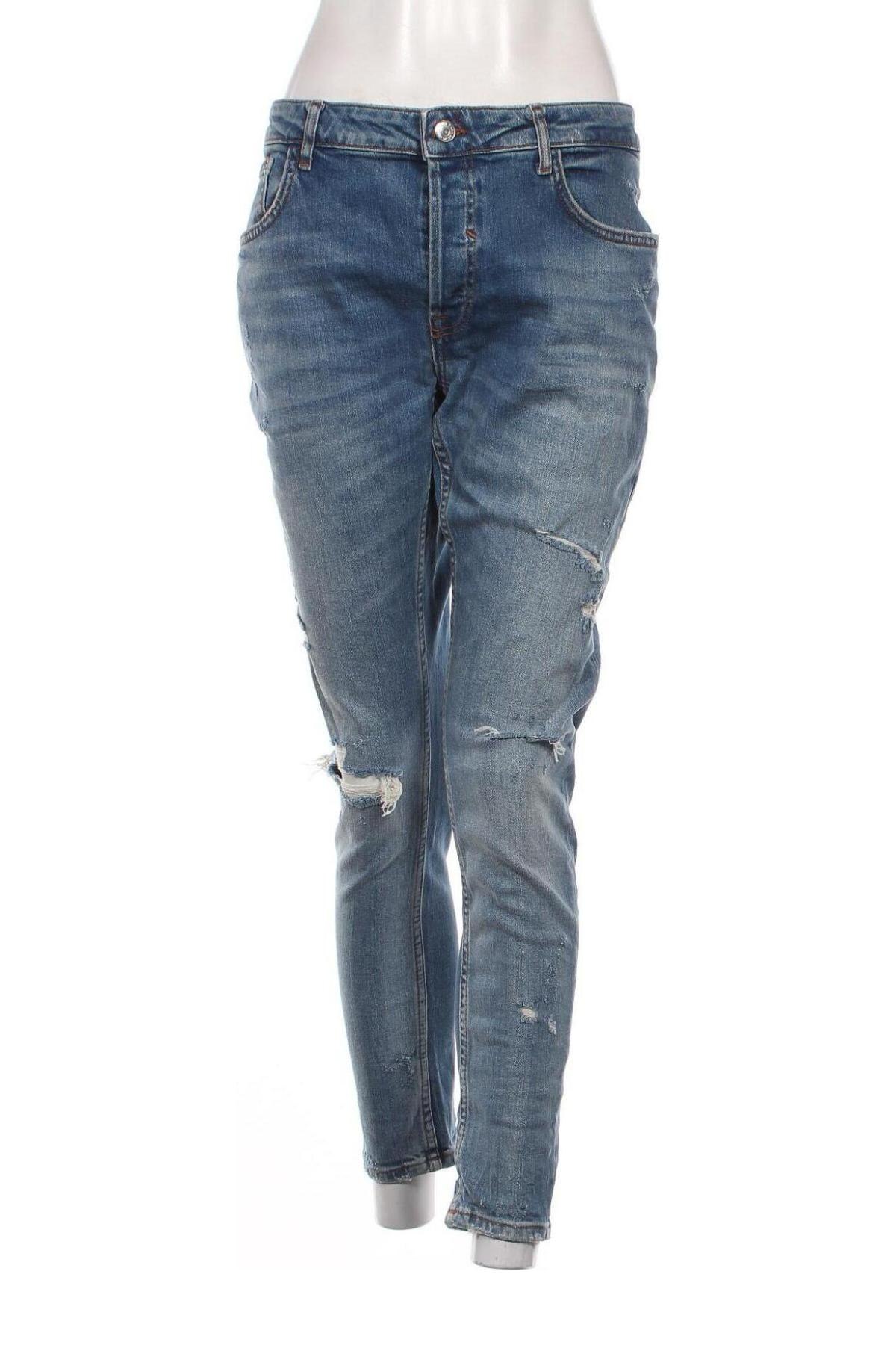 Damen Jeans Zara, Größe XL, Farbe Blau, Preis 8,49 €