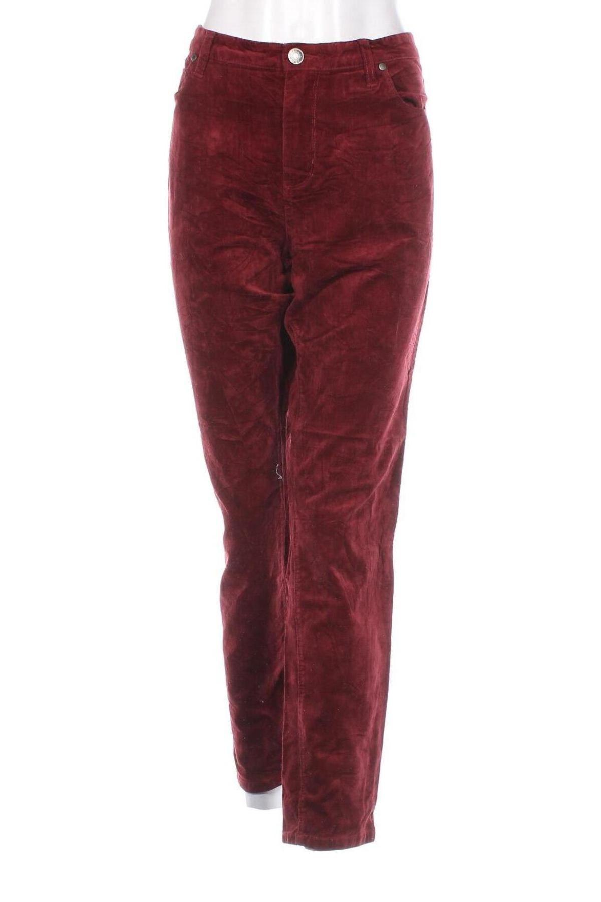 Damen Cordhose Buffalo by David Bitton, Größe L, Farbe Rot, Preis € 17,49