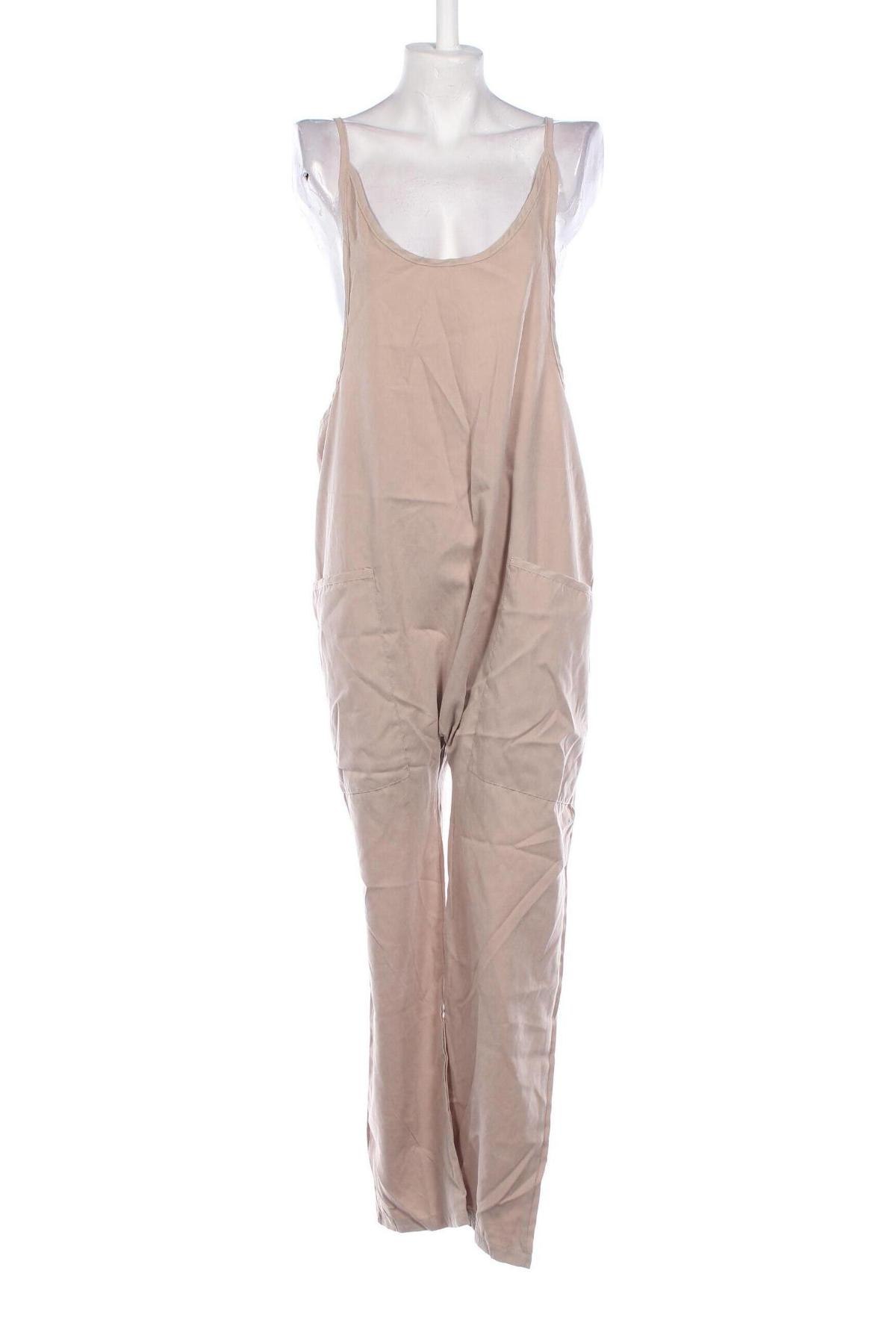 Damen Overall, Größe L, Farbe Beige, Preis 13,49 €