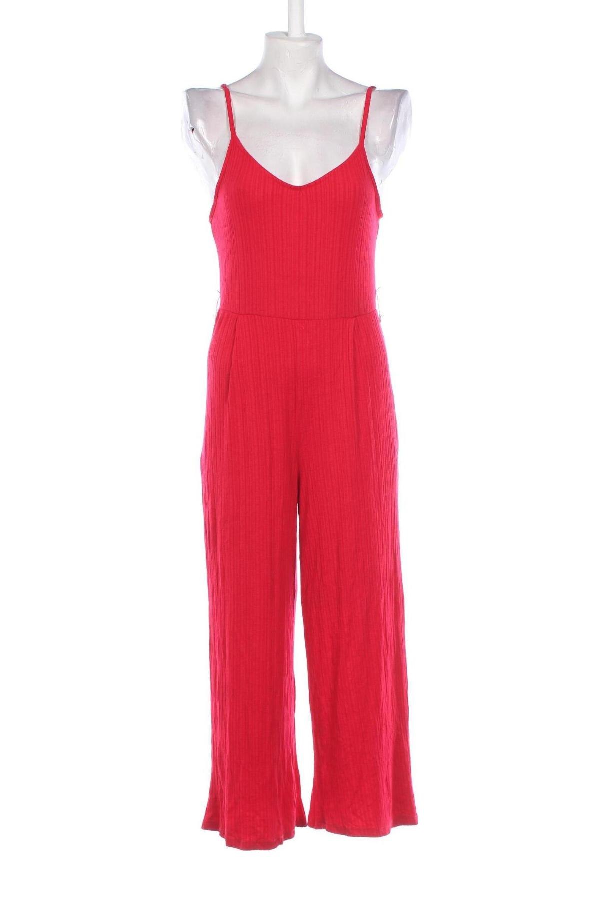 Damen Overall Bershka, Größe L, Farbe Rot, Preis 13,99 €