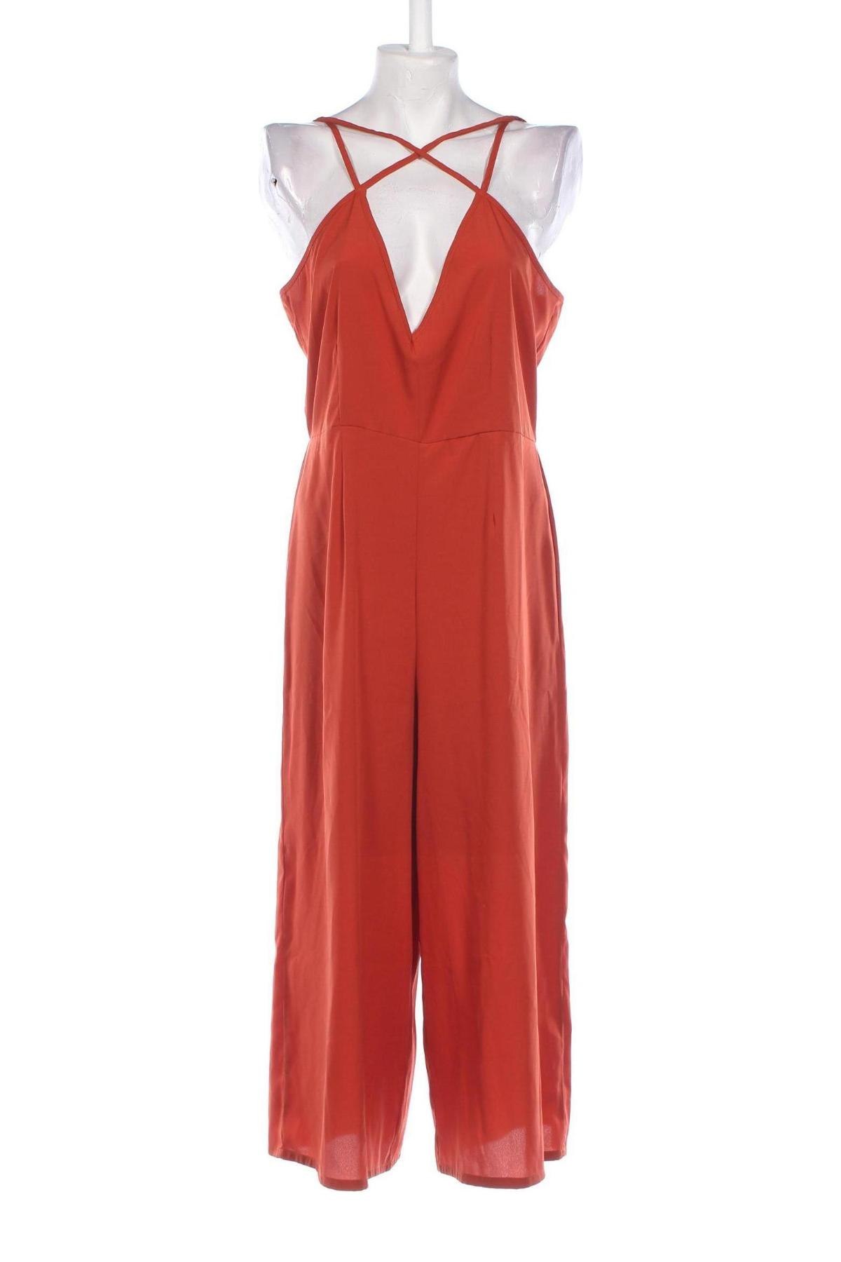 Damen Overall Boohoo, Größe L, Farbe Rot, Preis € 6,99