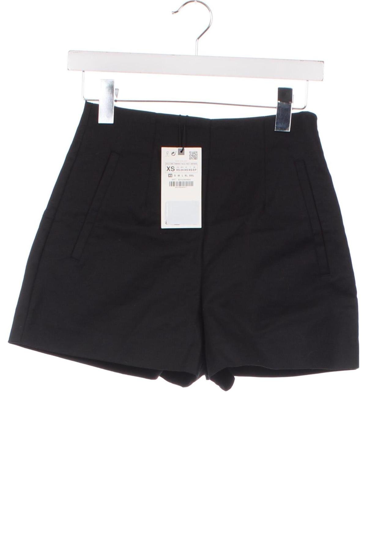 Damen Shorts Zara, Größe XS, Farbe Schwarz, Preis € 15,49