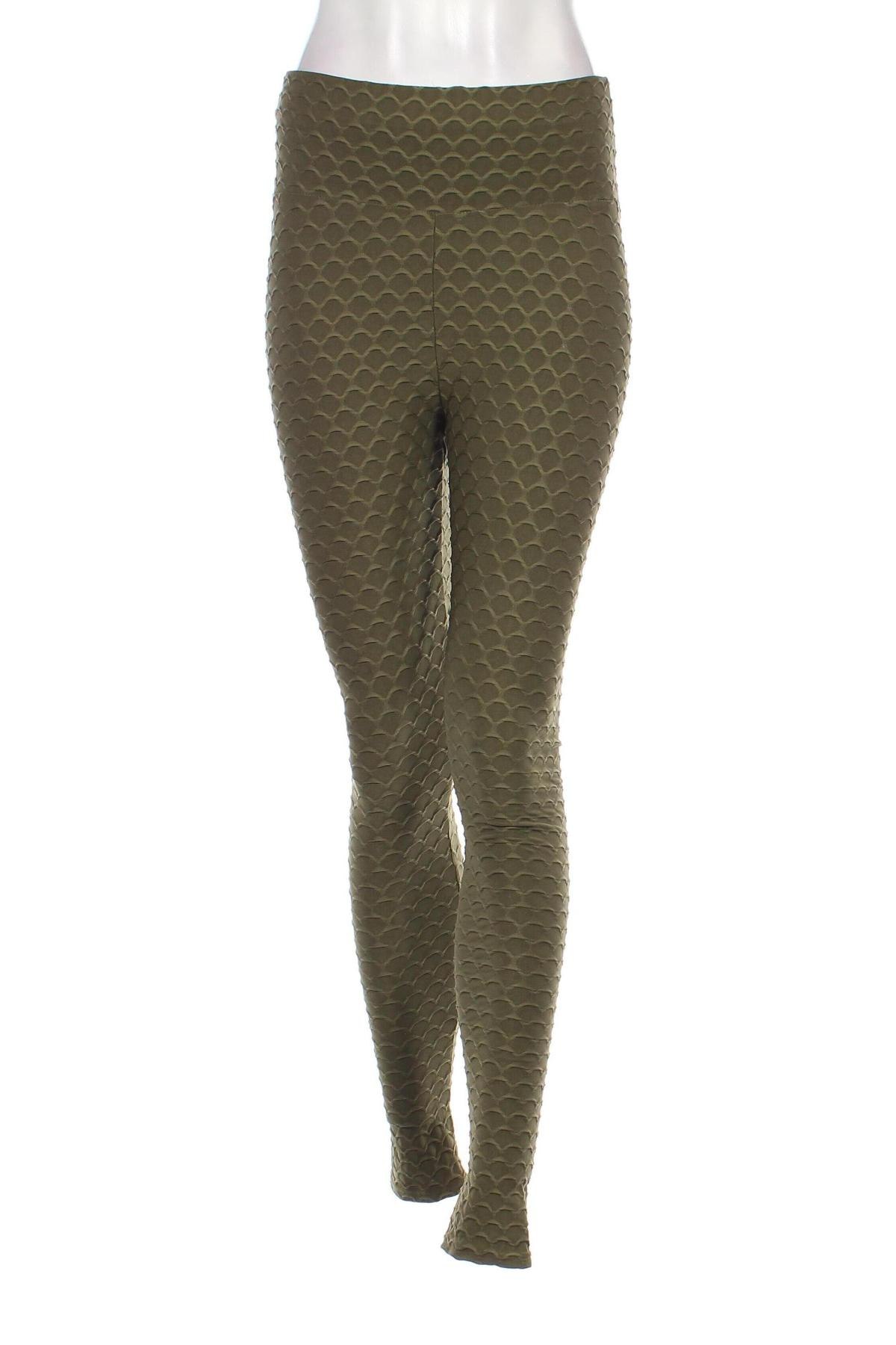 Damskie legginsy, Rozmiar M, Kolor Zielony, Cena 21,99 zł