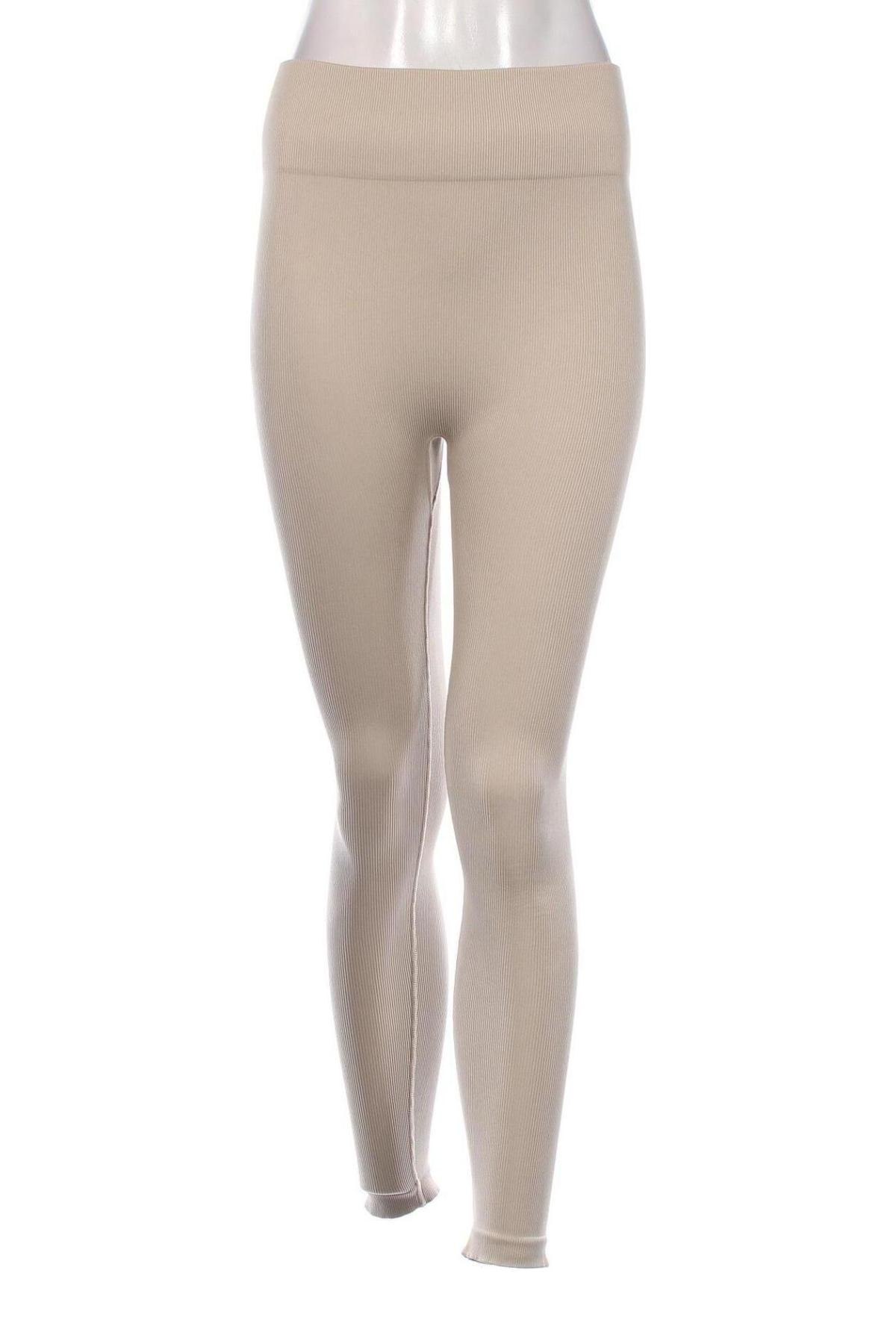 Damen Leggings, Größe L, Farbe Beige, Preis € 9,49