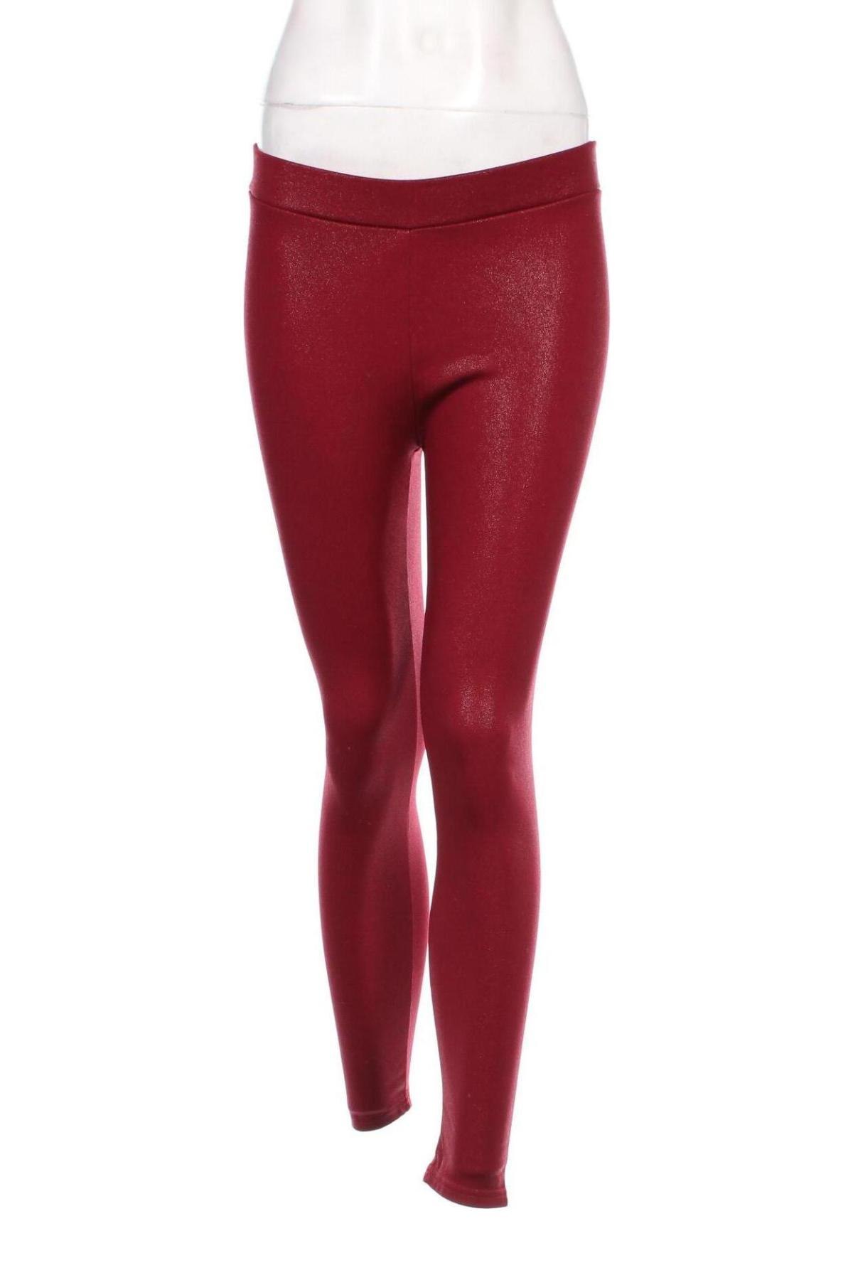 Damen Leggings, Größe L, Farbe Rot, Preis 5,49 €