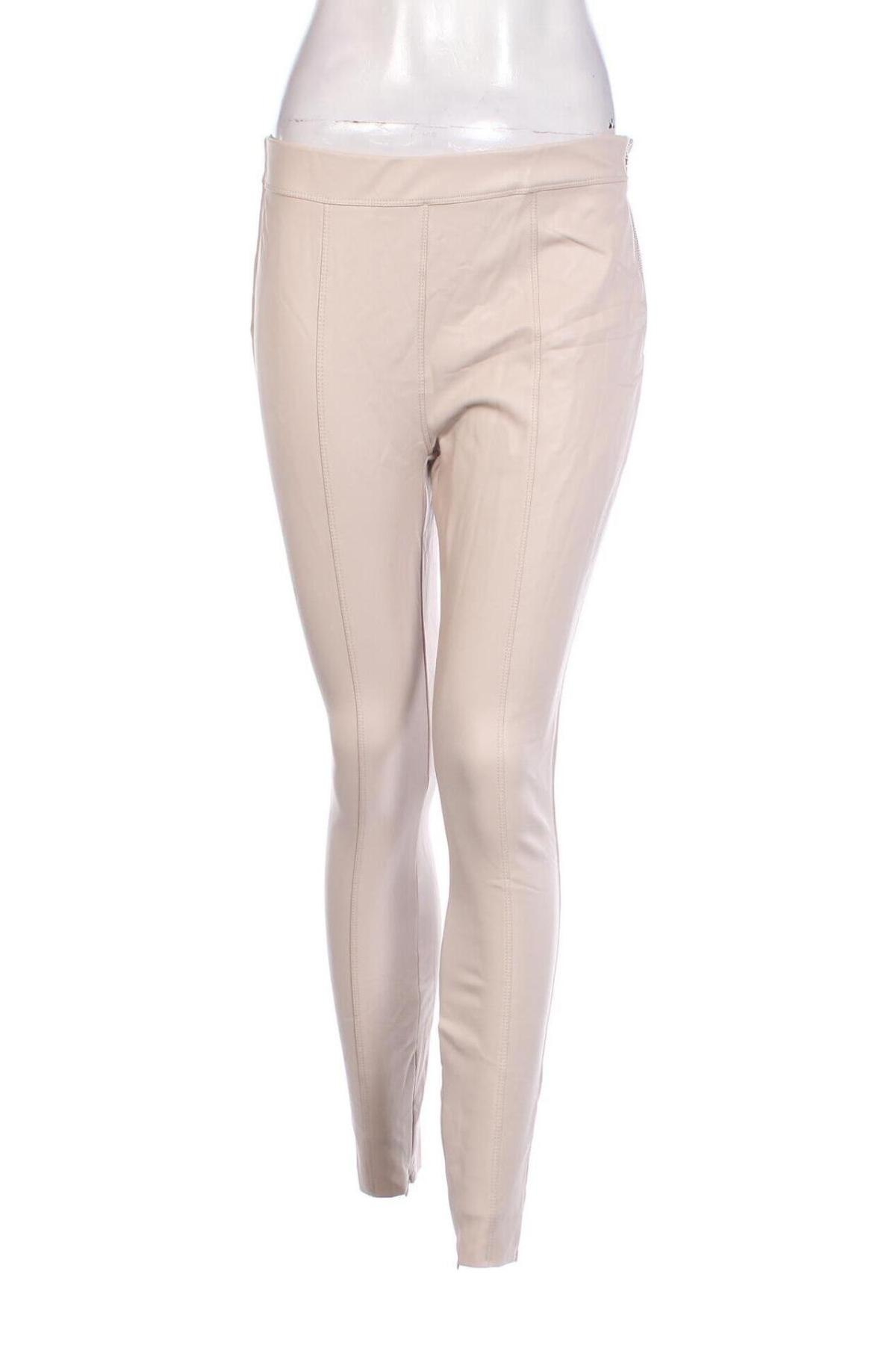 Damen Leggings Amisu, Größe M, Farbe Ecru, Preis € 6,49