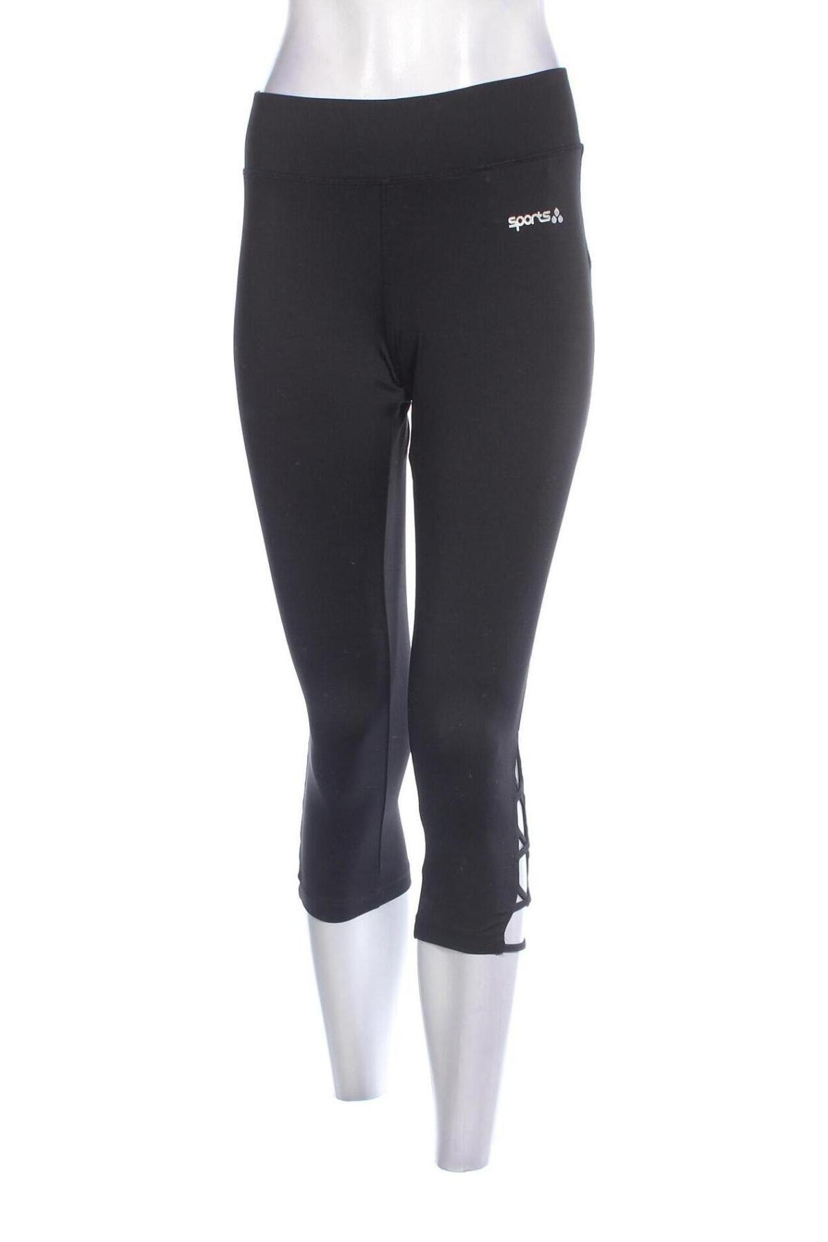 Damskie legginsy Sports, Rozmiar S, Kolor Czarny, Cena 33,99 zł