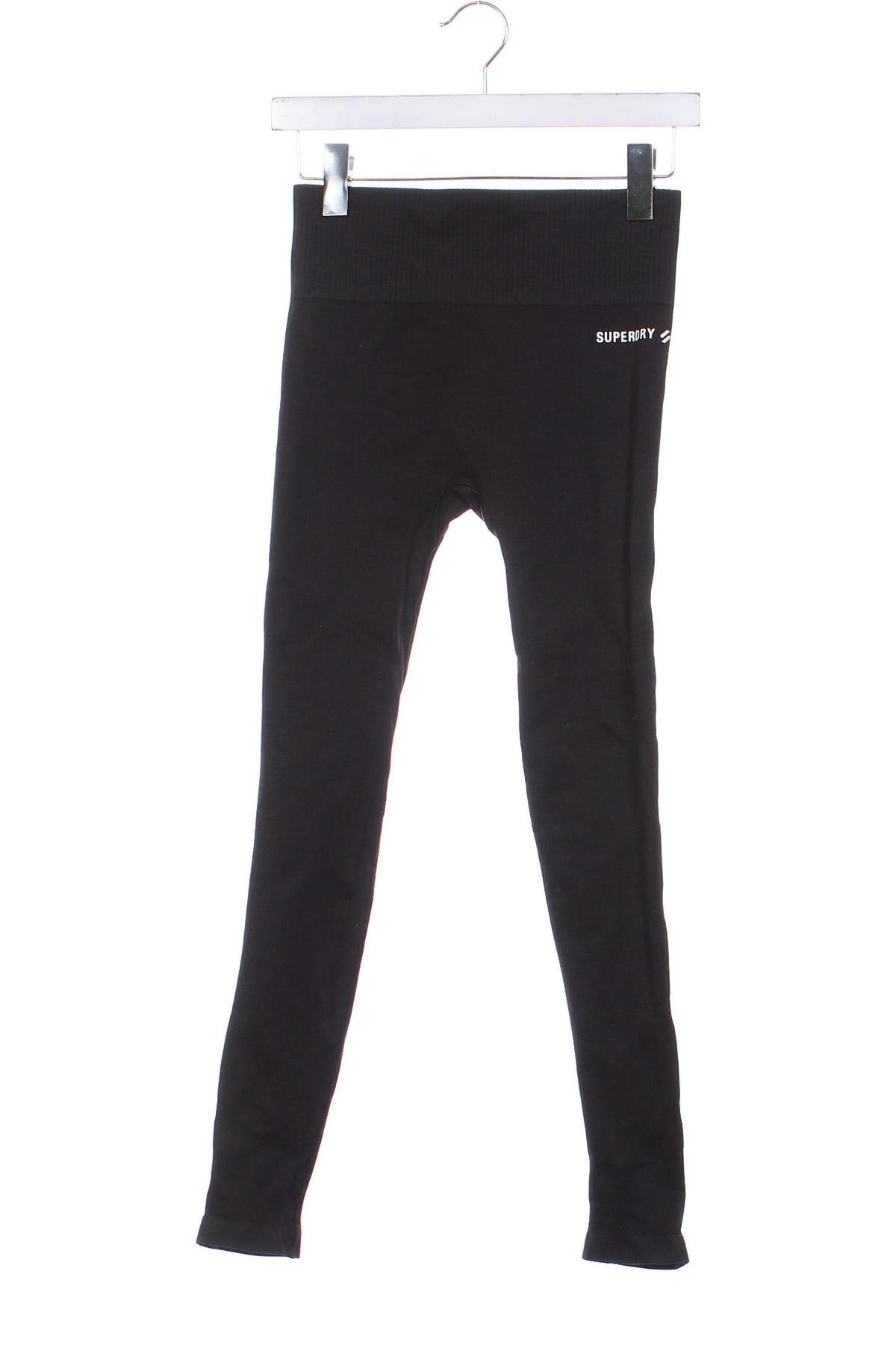 Damen Leggings Superdry, Größe XS, Farbe Schwarz, Preis 9,99 €