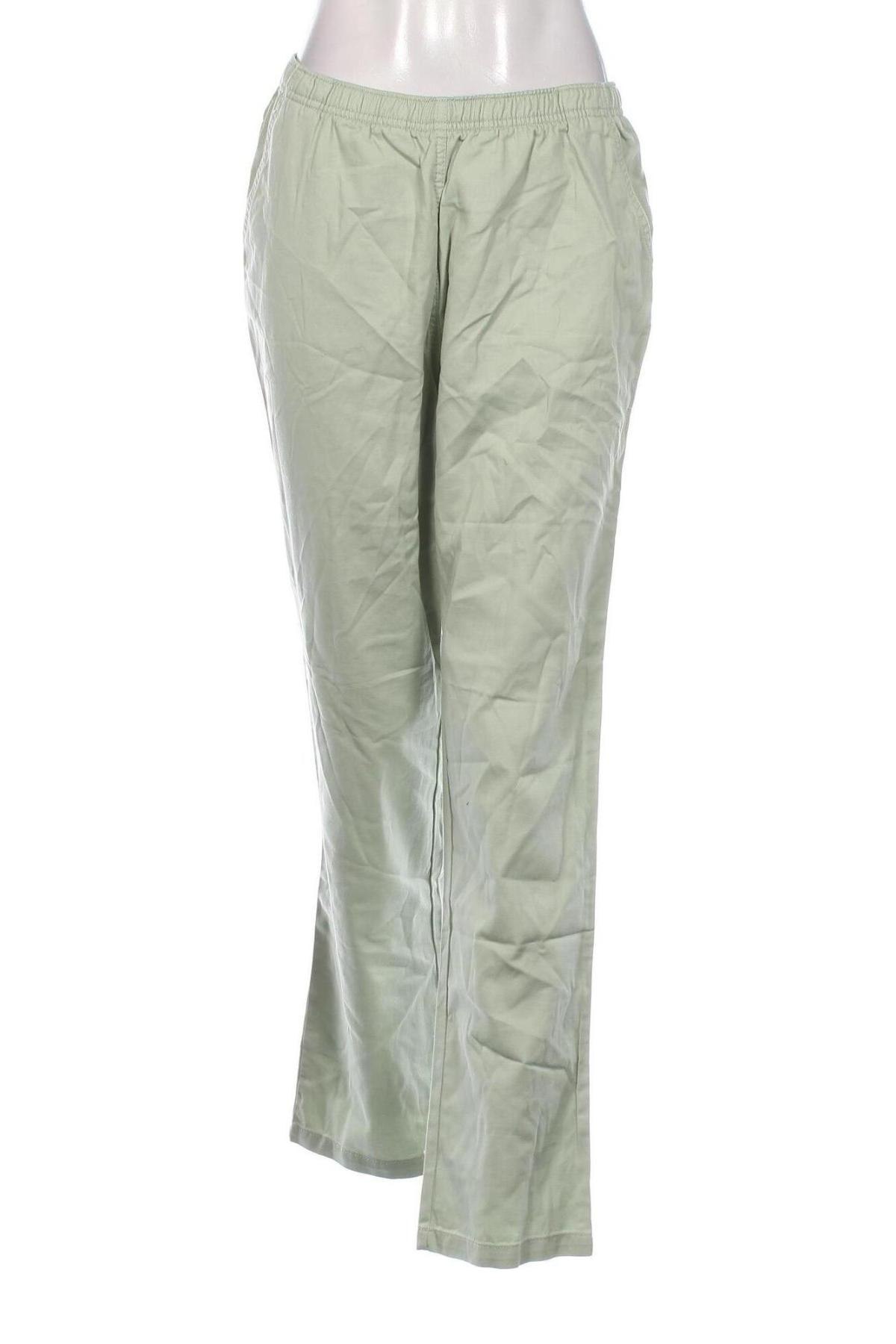 Pantaloni de femei, Mărime L, Culoare Verde, Preț 95,99 Lei