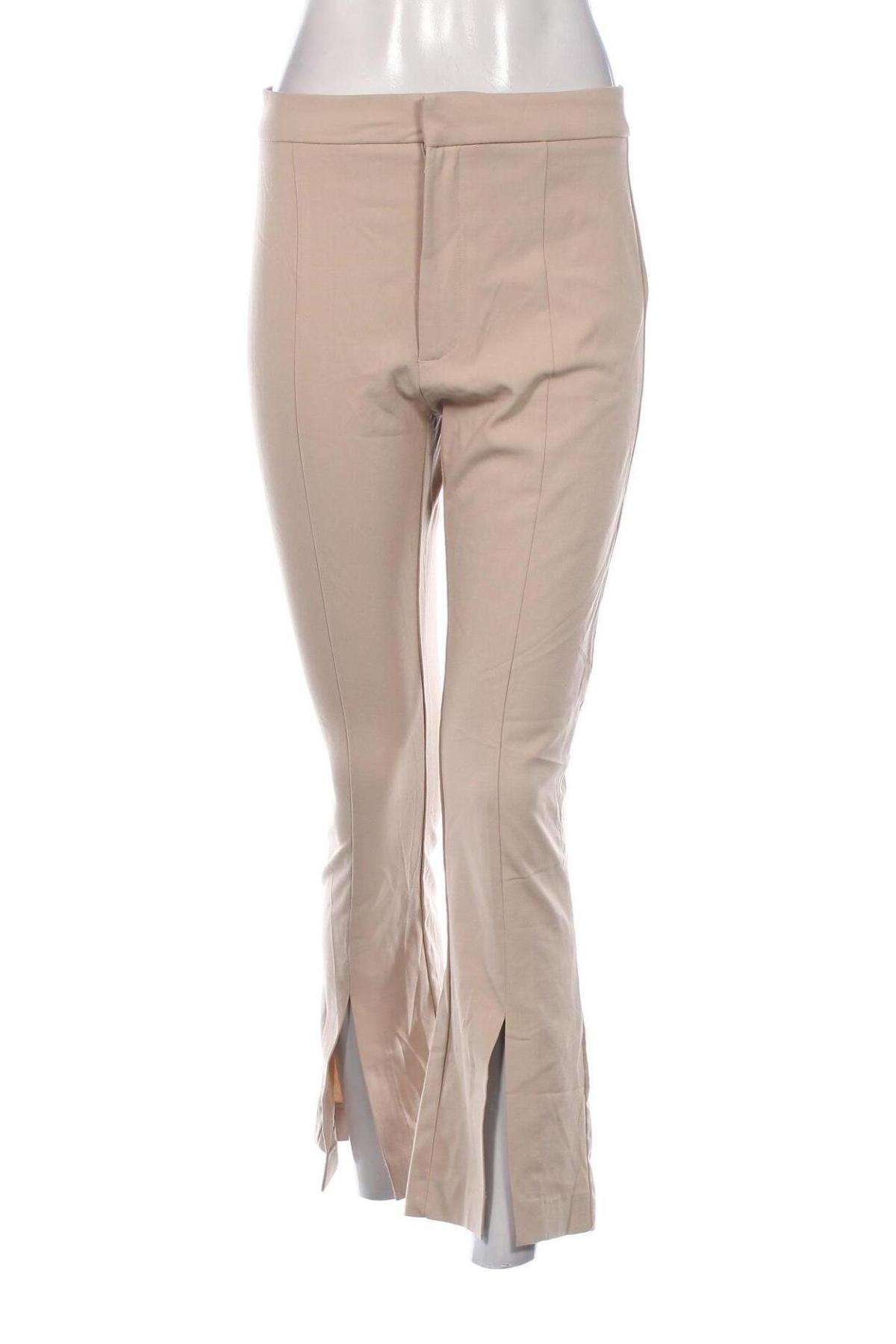 Damenhose Bershka, Größe M, Farbe Beige, Preis € 6,99