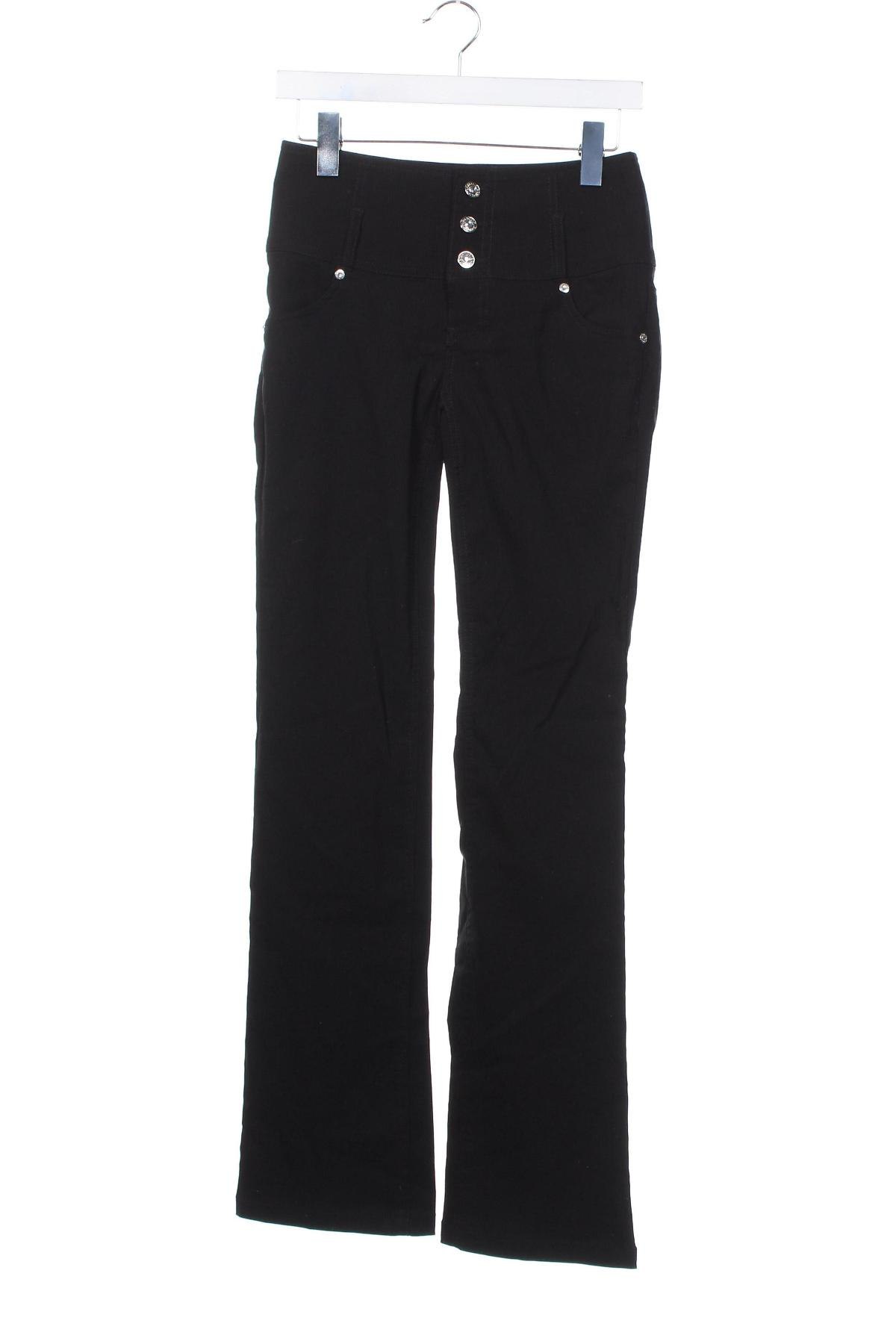 Pantaloni de femei Body Flirt, Mărime XS, Culoare Negru, Preț 38,99 Lei