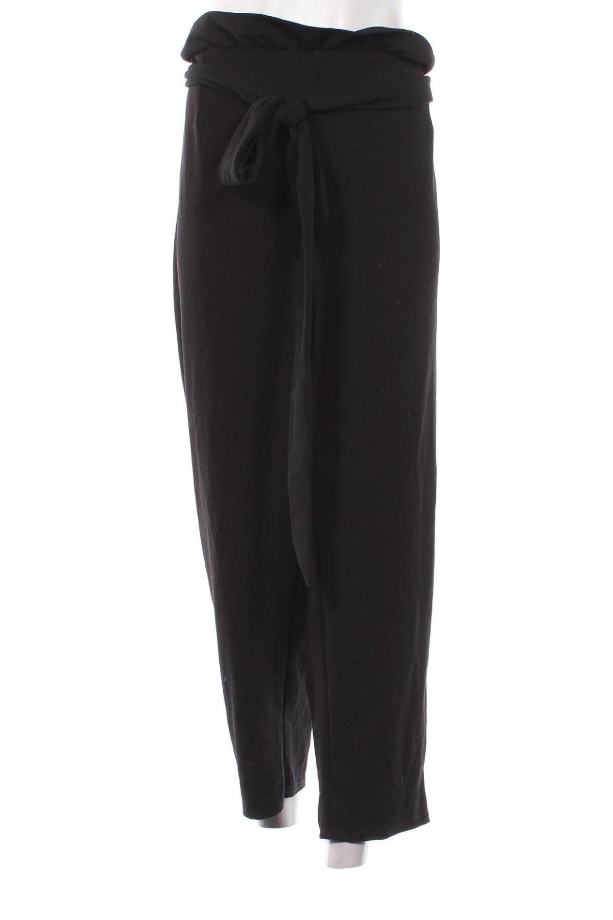 Pantaloni de femei Boohoo, Mărime XXL, Culoare Negru, Preț 52,99 Lei