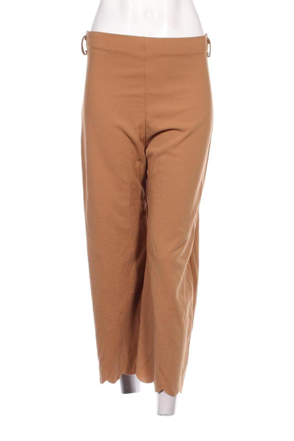 Pantaloni de femei Boohoo, Mărime S, Culoare Maro, Preț 27,99 Lei