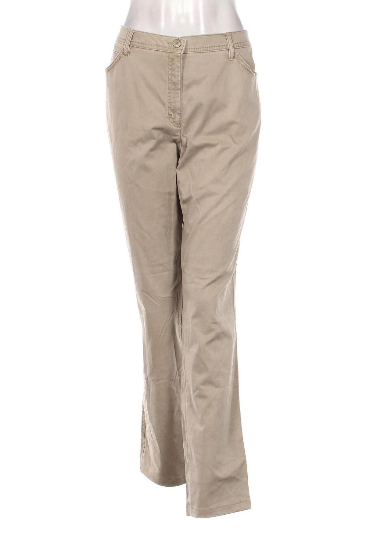 Damenhose Brax, Größe XL, Farbe Beige, Preis 15,49 €