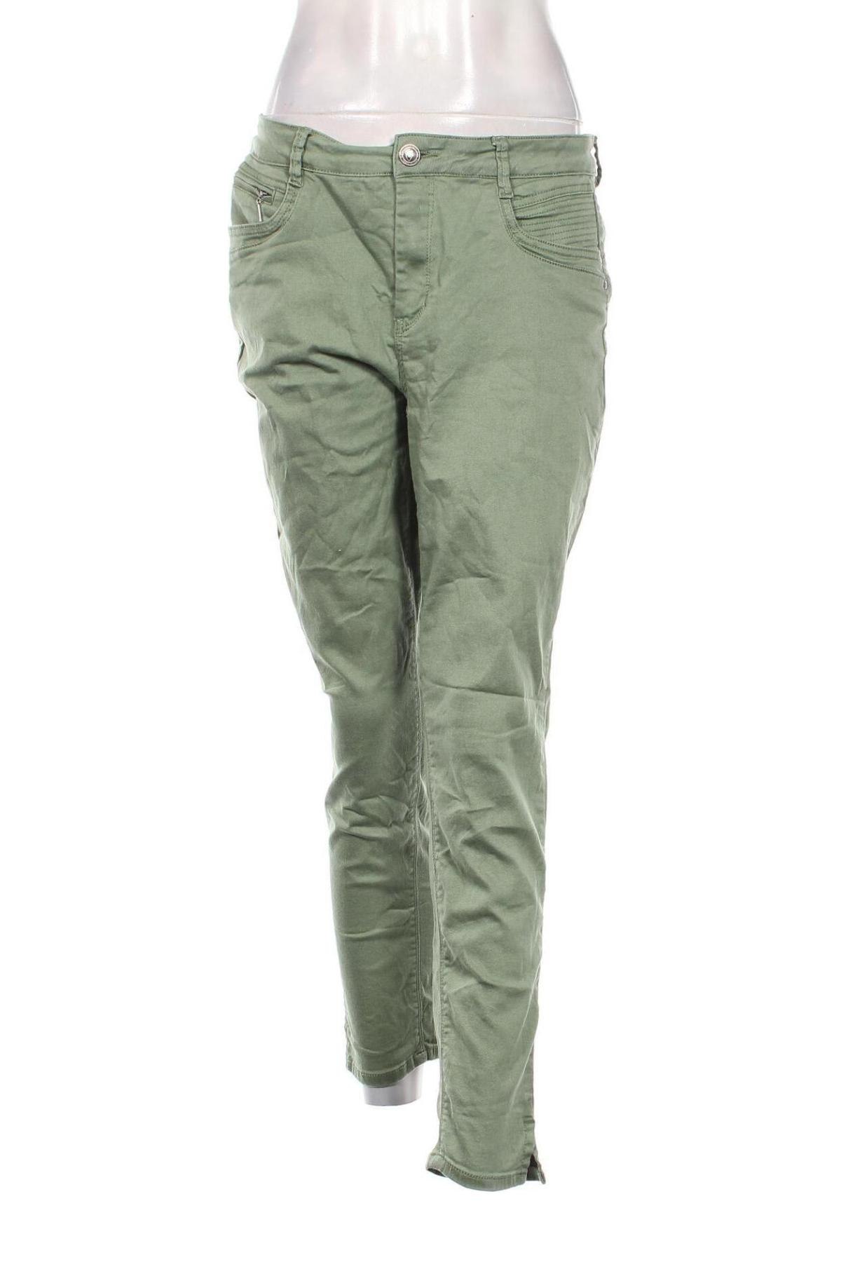 Pantaloni de femei C.Ro, Mărime L, Culoare Verde, Preț 67,99 Lei